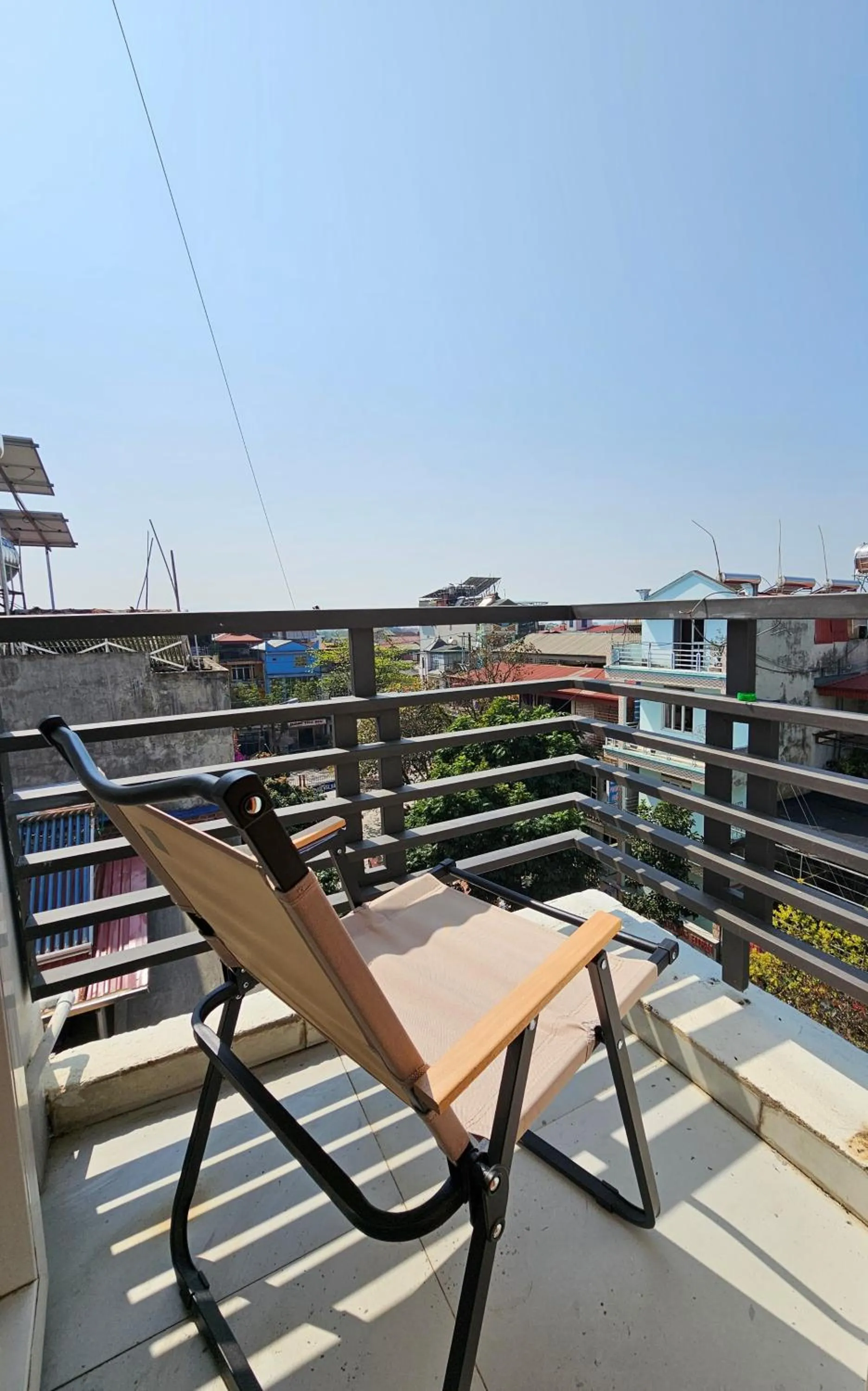 Balcony/Terrace in Frontier Hostel & Tours
