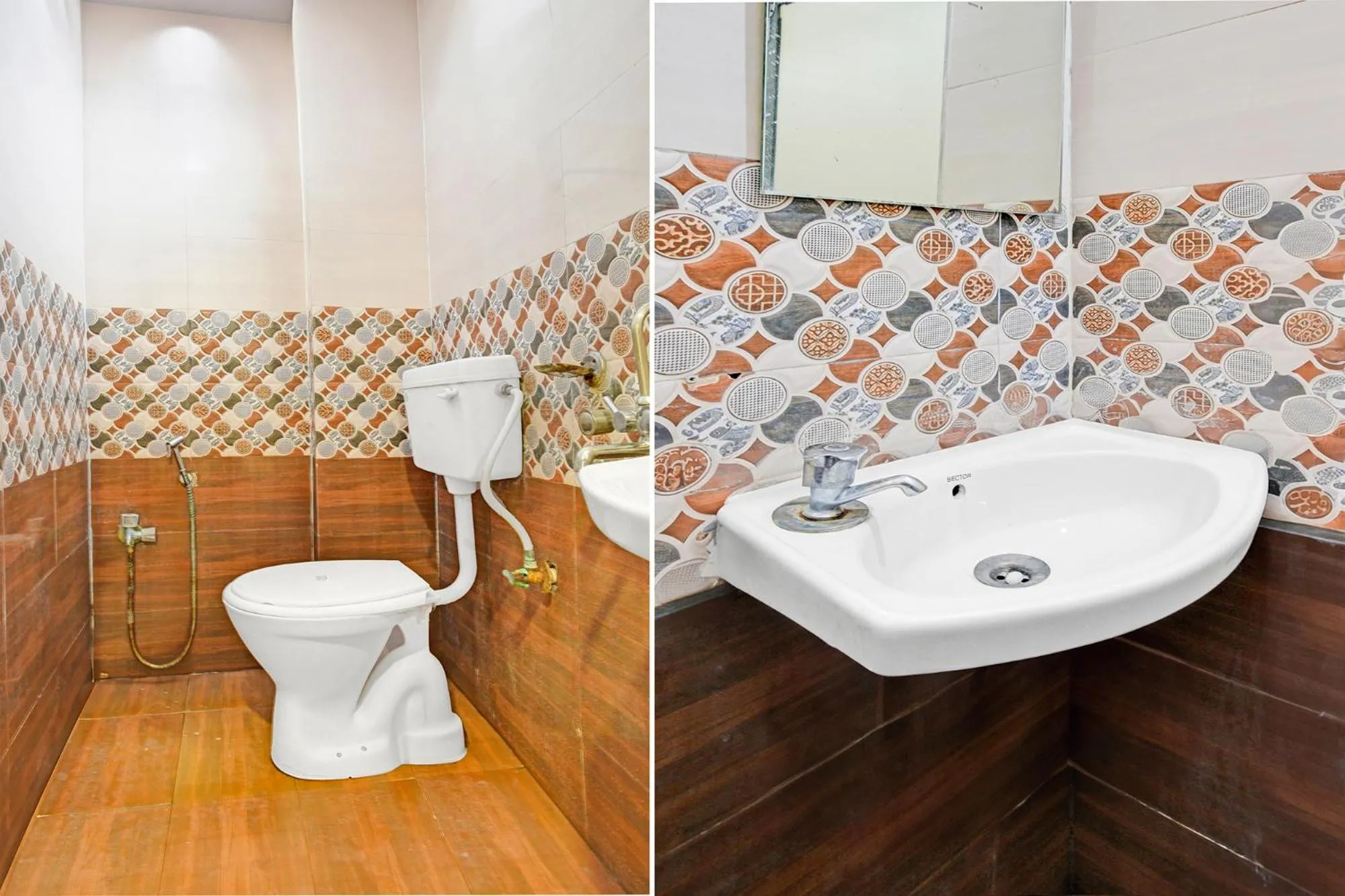 Bathroom in FabHotel VSR International