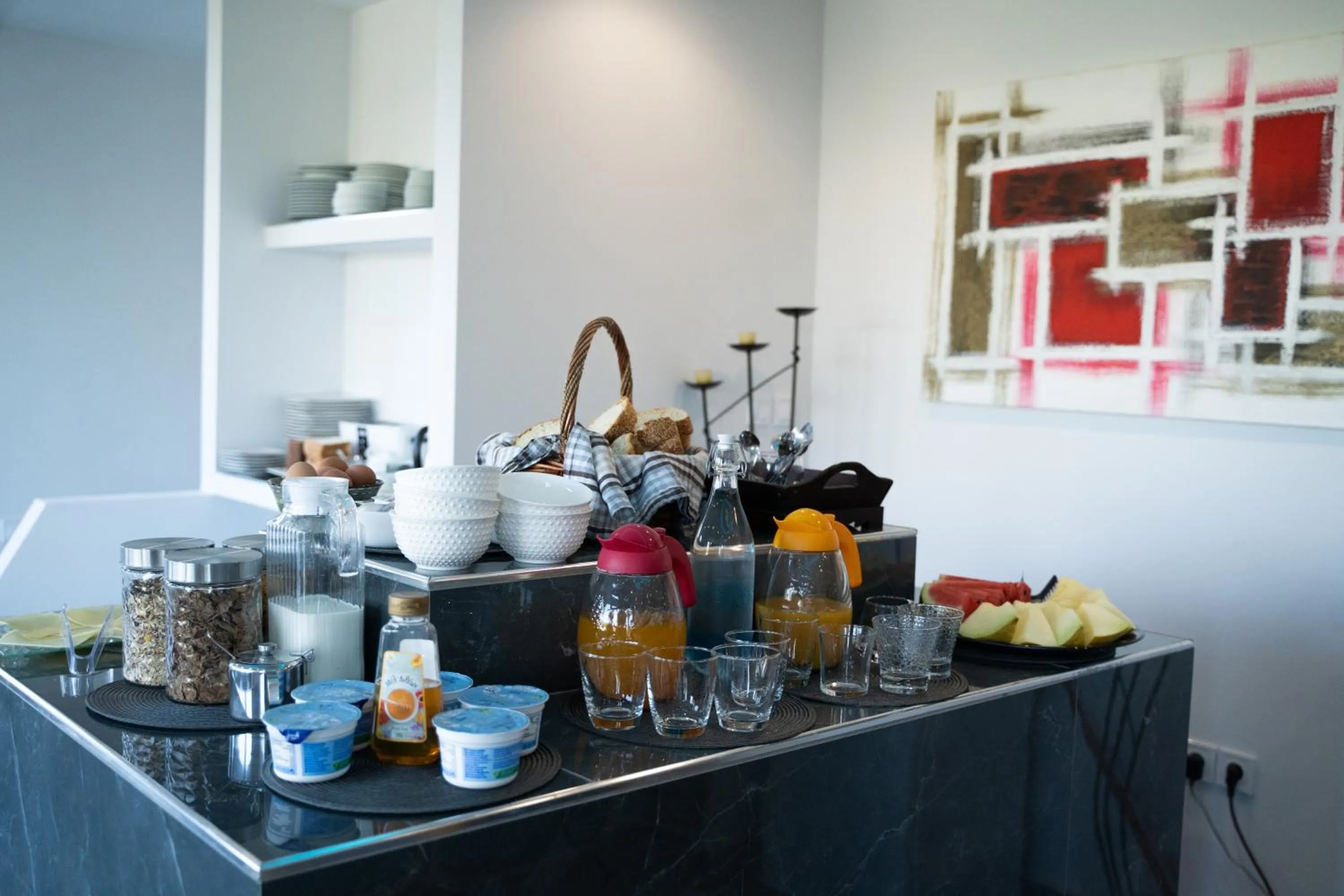 Food and drinks in Parthenis Riviera Hotel