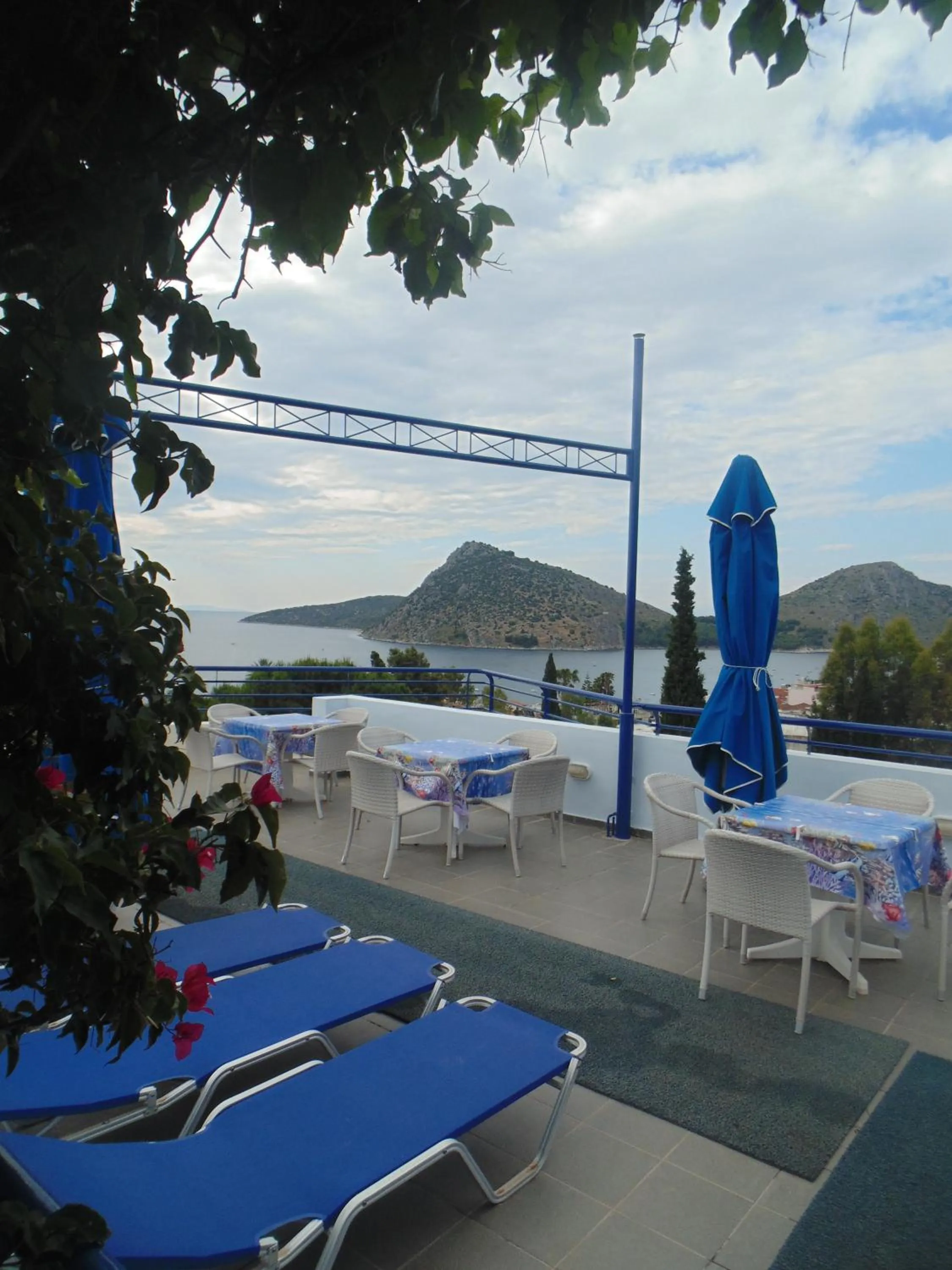 Balcony/Terrace in Heliotopos Apartments