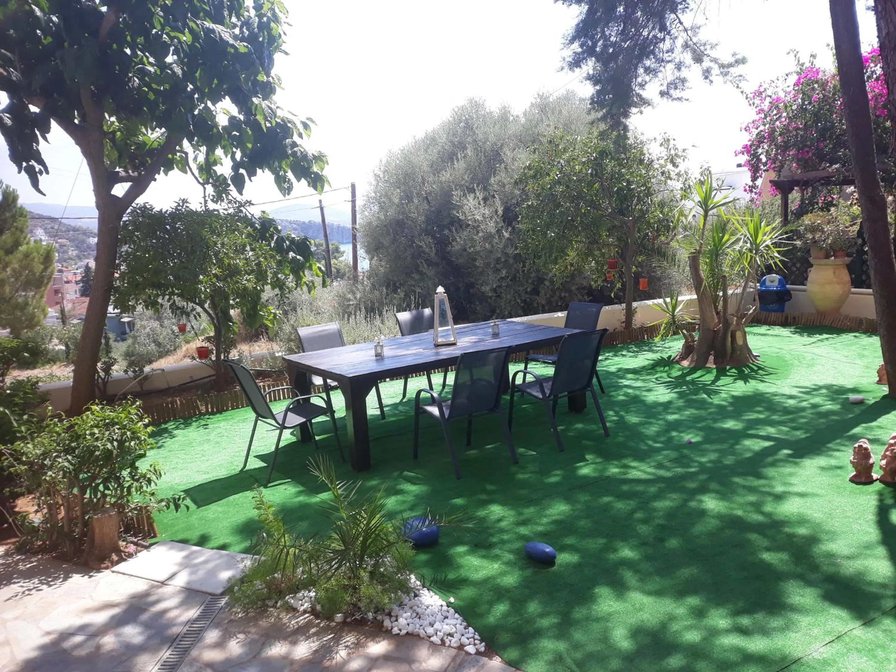 Patio in Heliotopos Apartments