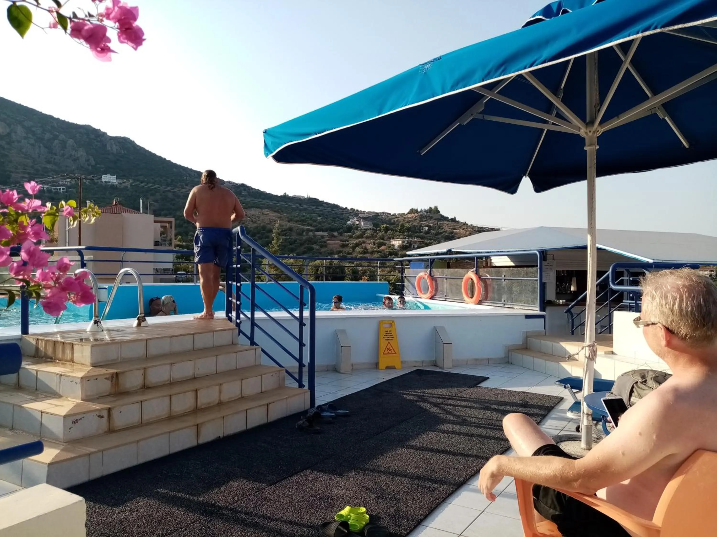 People in Heliotopos Apartments