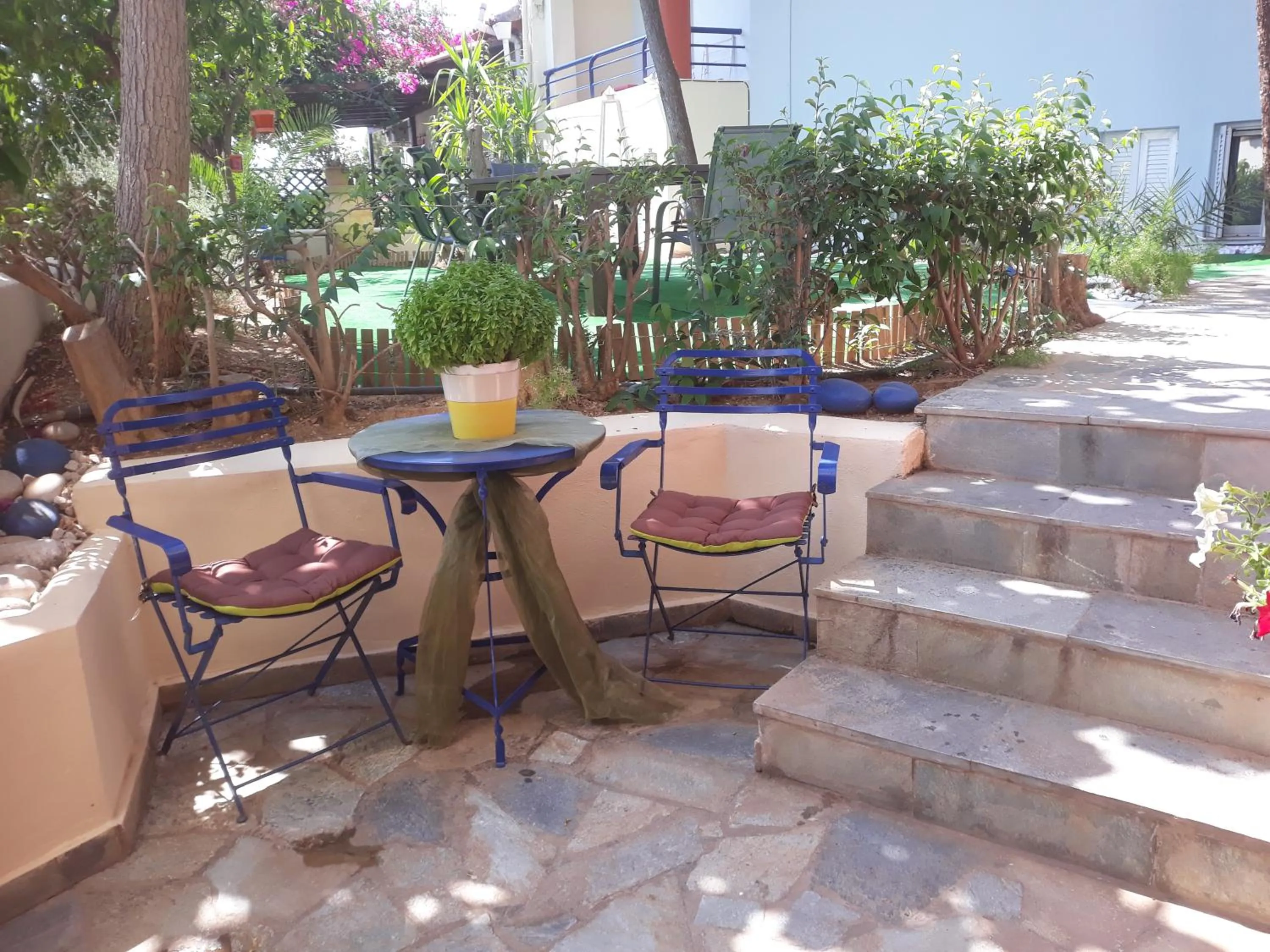 Patio in Heliotopos Apartments