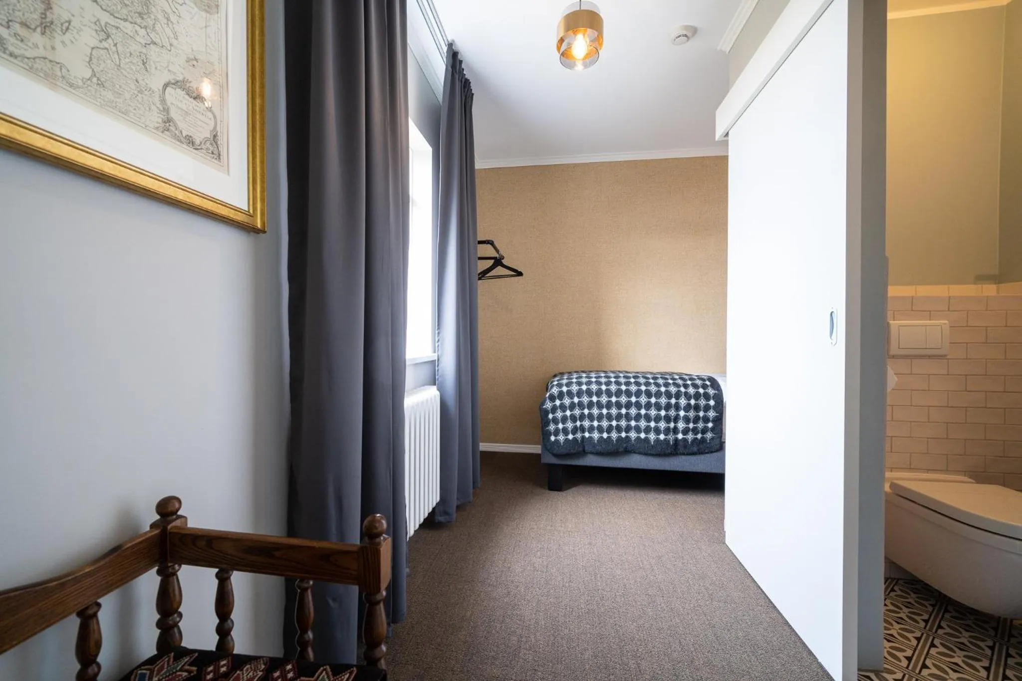 Bedroom, Bed in Hótel Blönduós