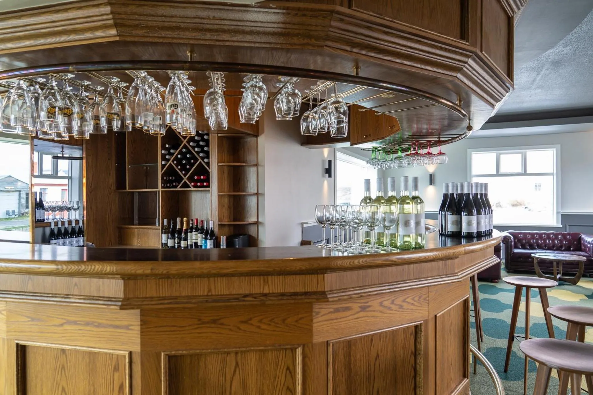 Lounge or bar in Hótel Blönduós