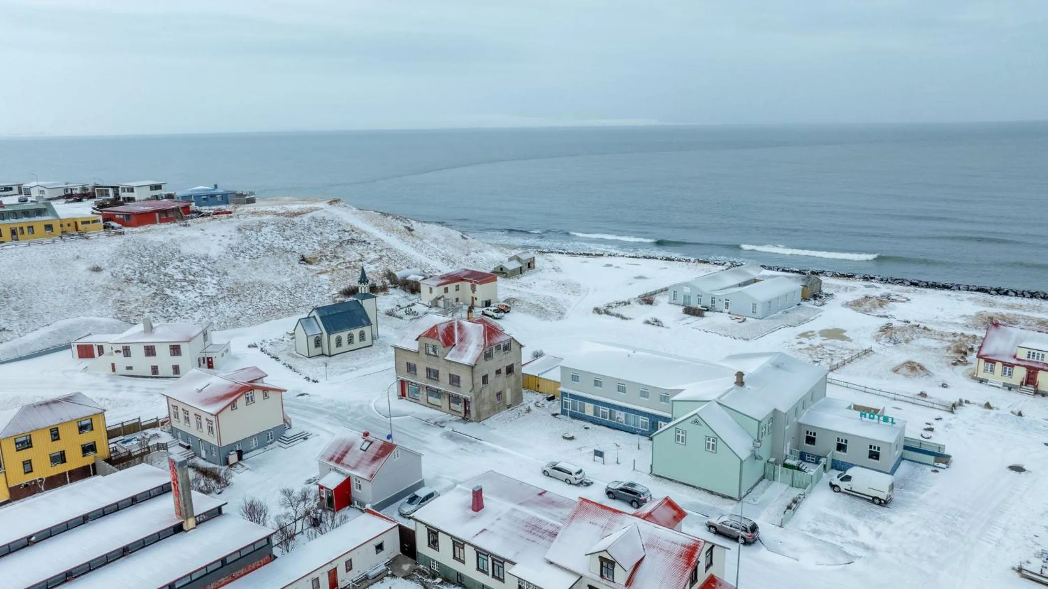 Facade/entrance in Hótel Blönduós