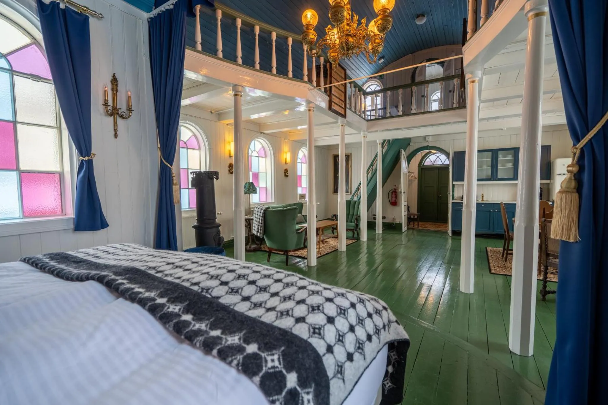 Bedroom, Bed in Hótel Blönduós