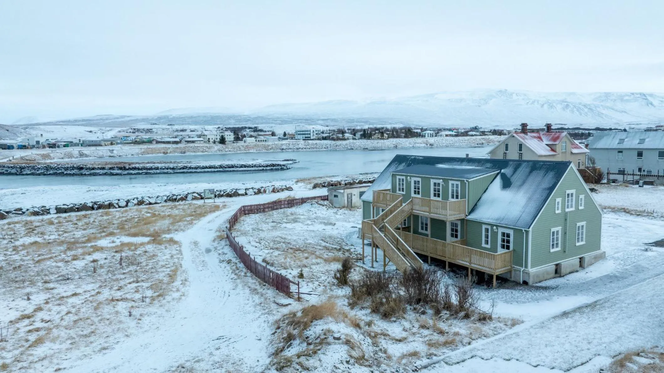 Facade/entrance in Hótel Blönduós