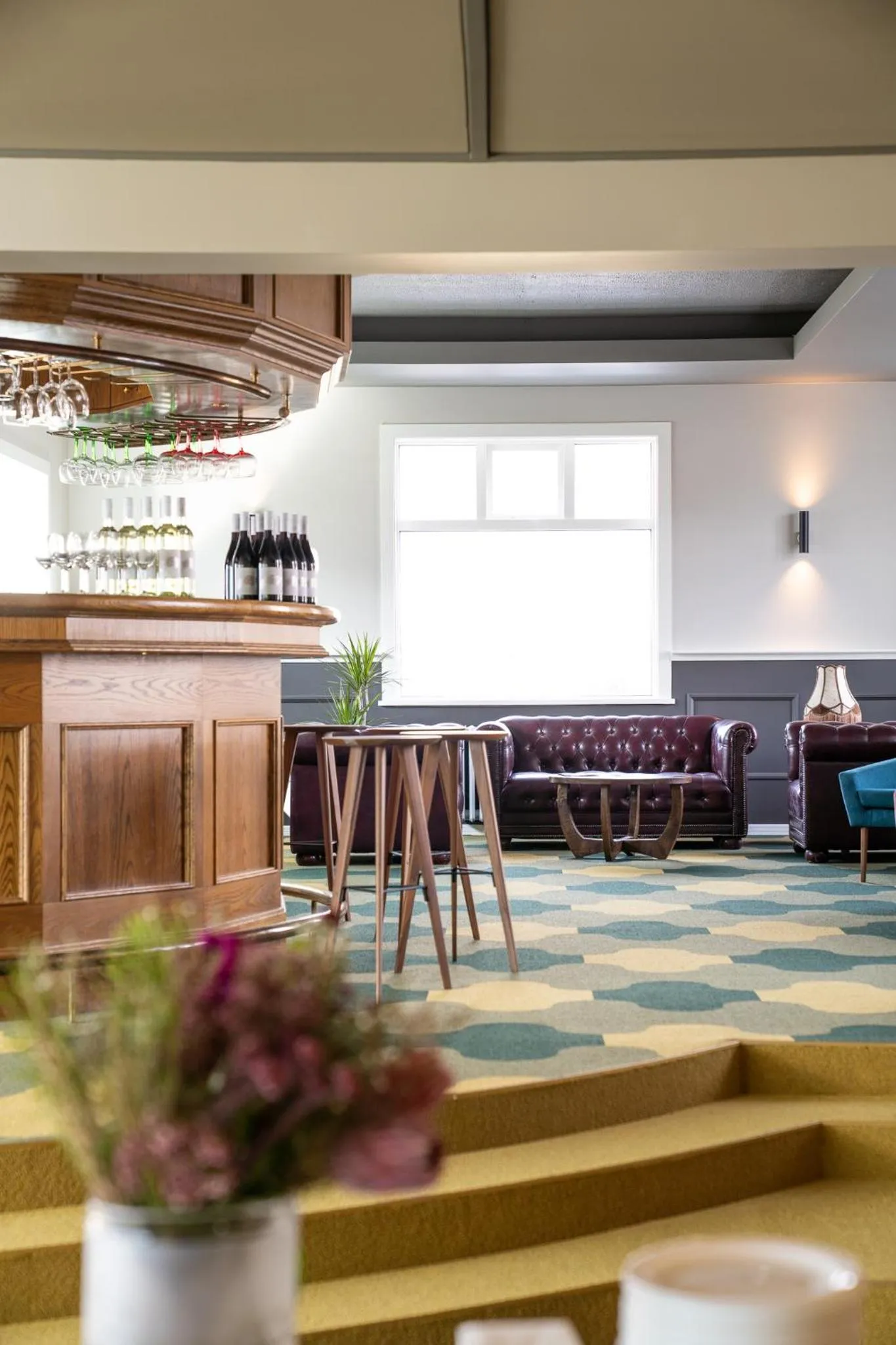 Lounge or bar in Hótel Blönduós