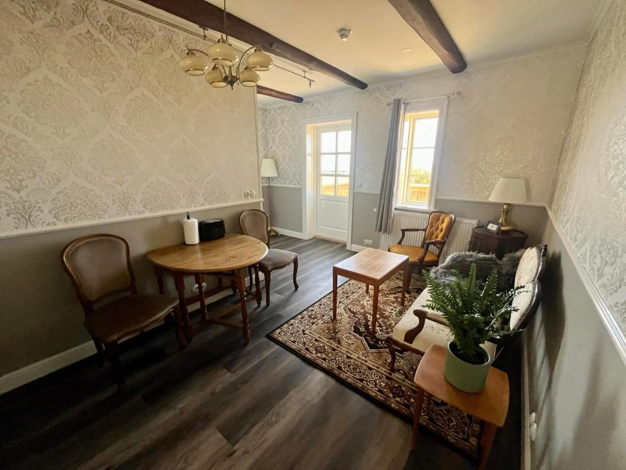 Living room in Hótel Blönduós