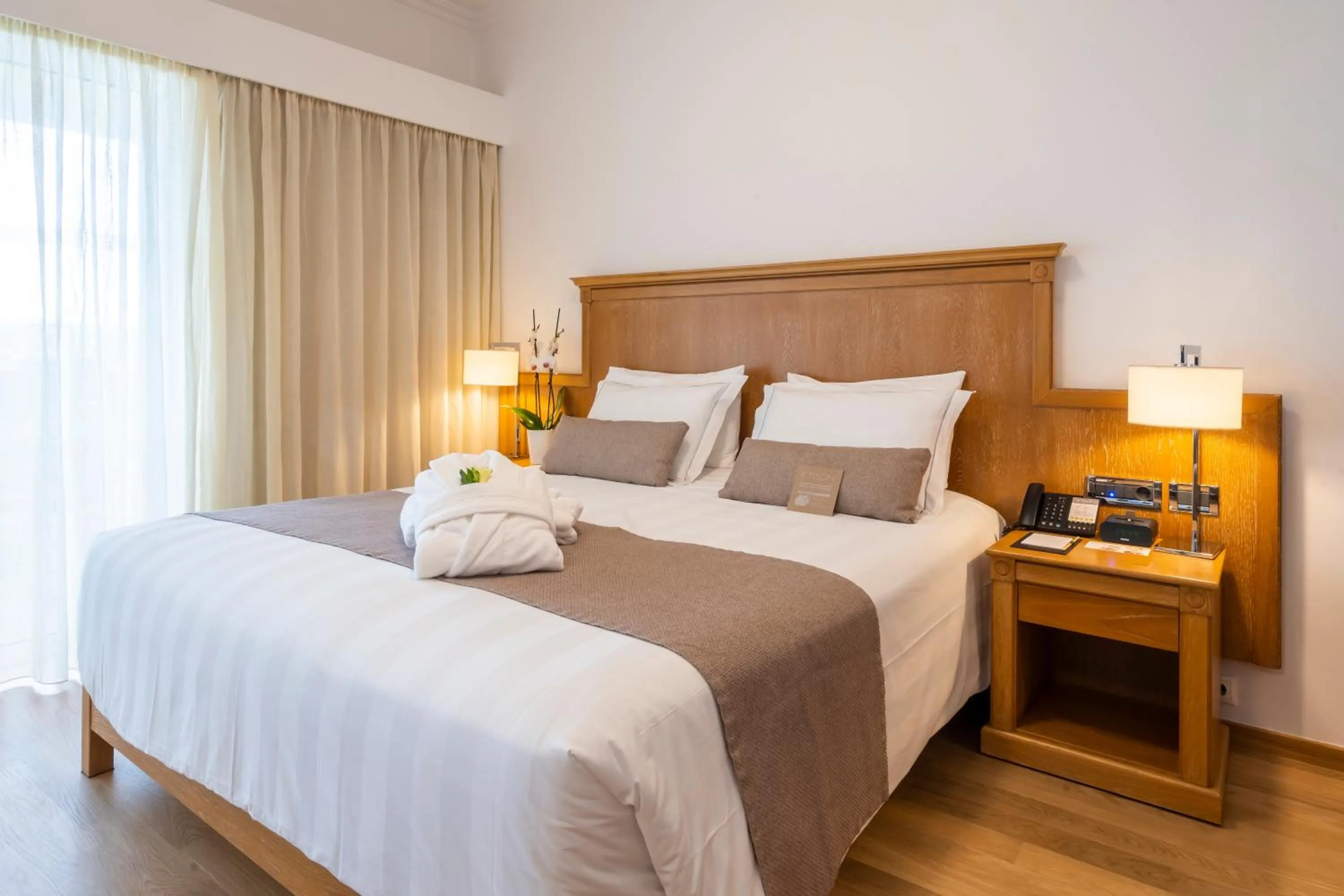 Bed in Kydon The Heart City Hotel