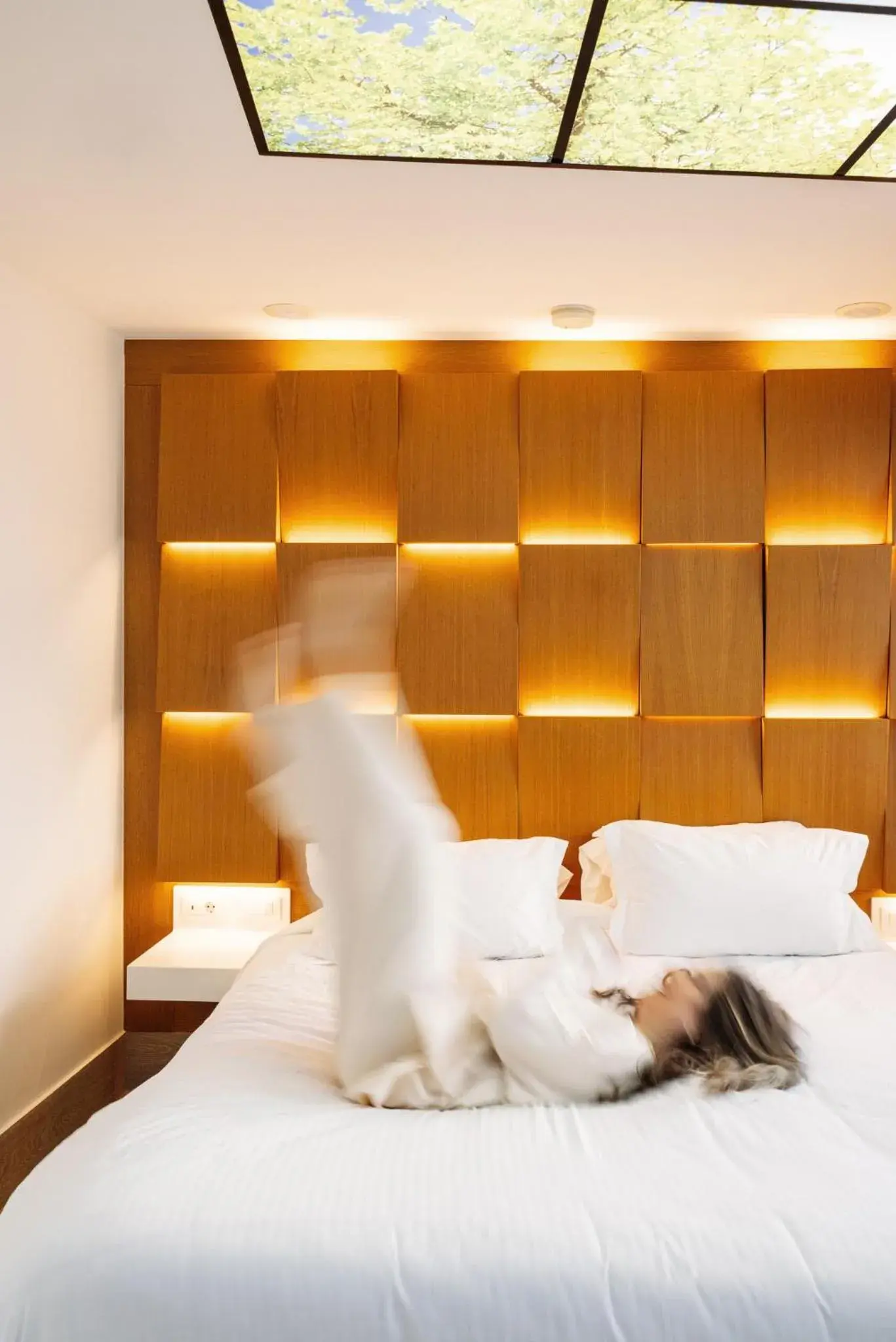 Bed in Kastro Hotel Bed in Kastro Hotel