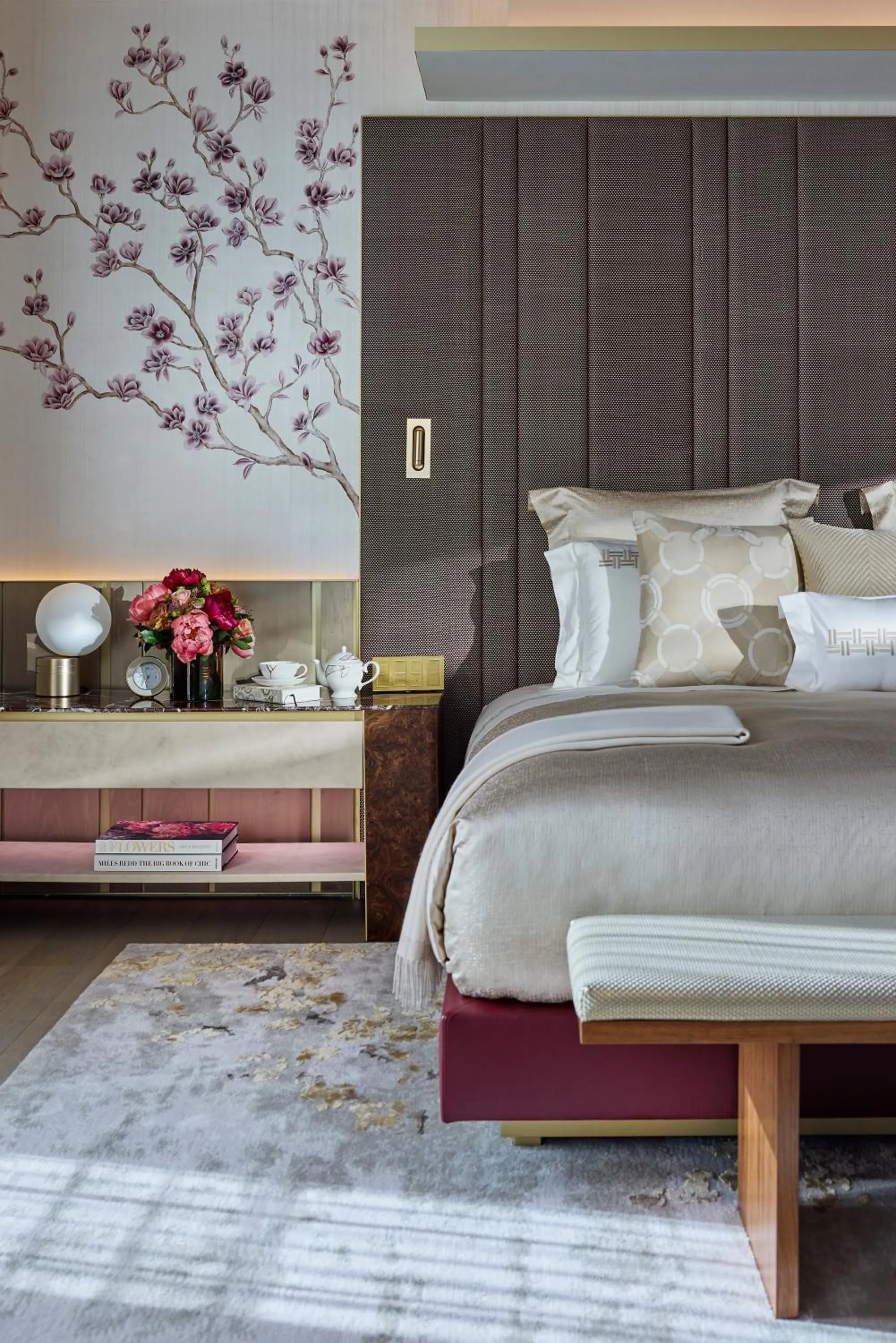 Bed in Mandarin Oriental Mayfair, London