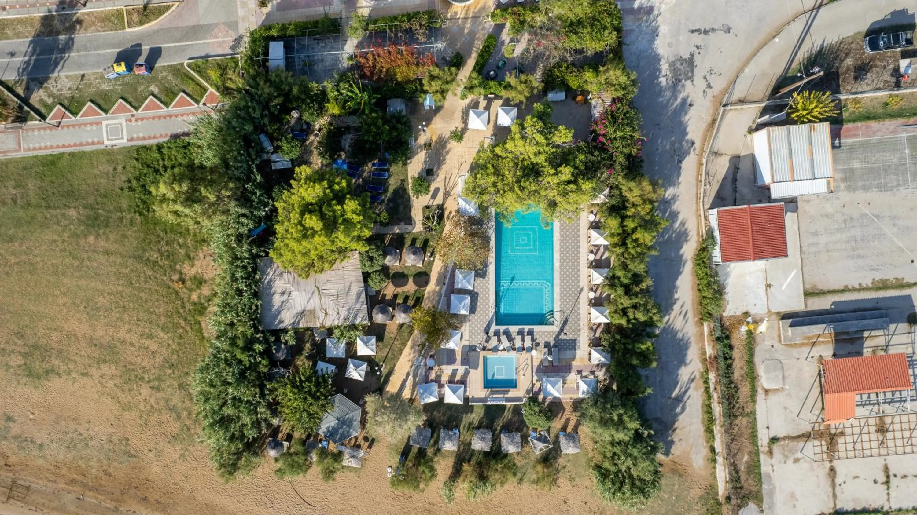 Garden in Hotel Summery