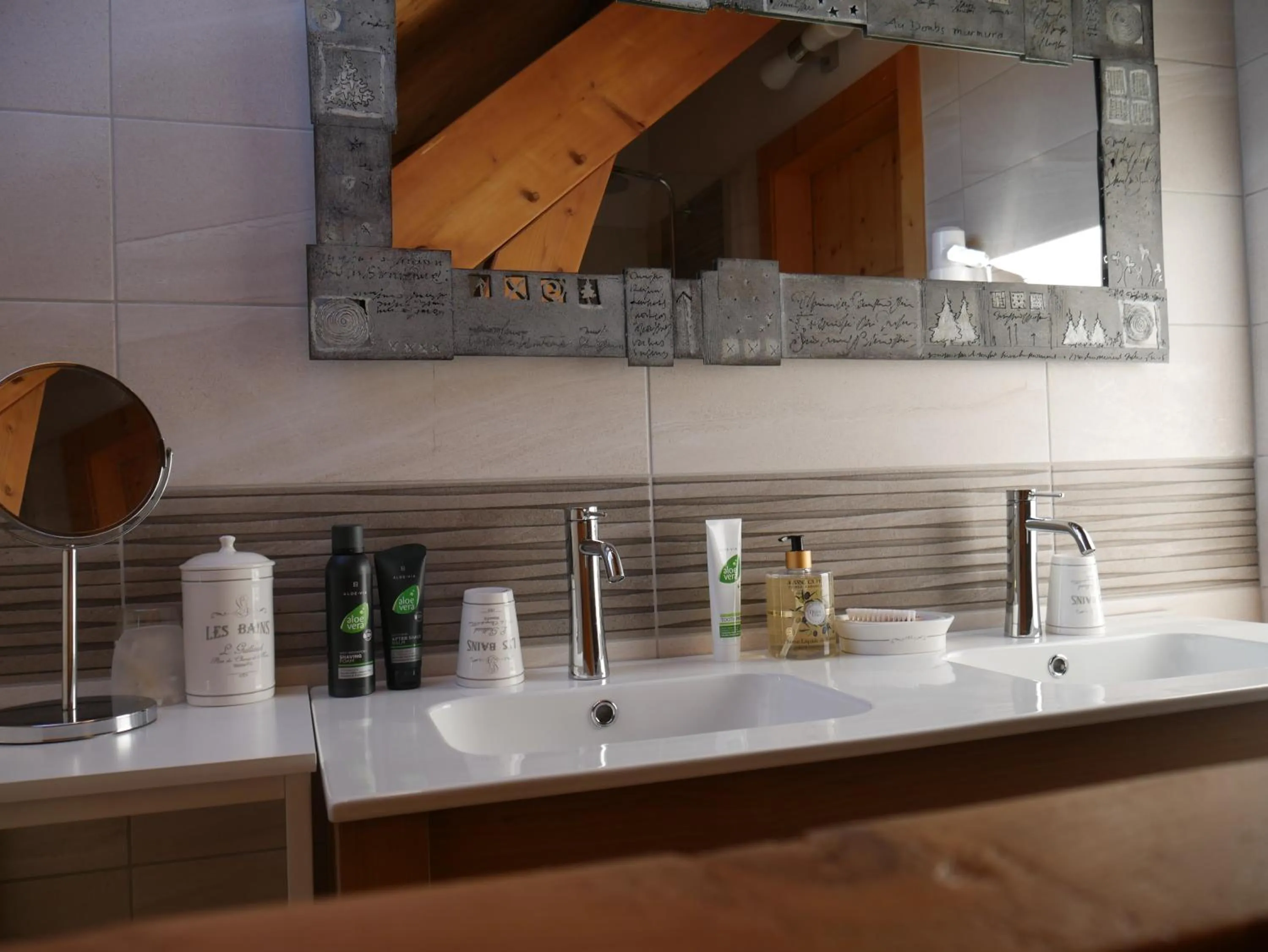 Bathroom in Chambres d'hôtes Au Doubs Murmure