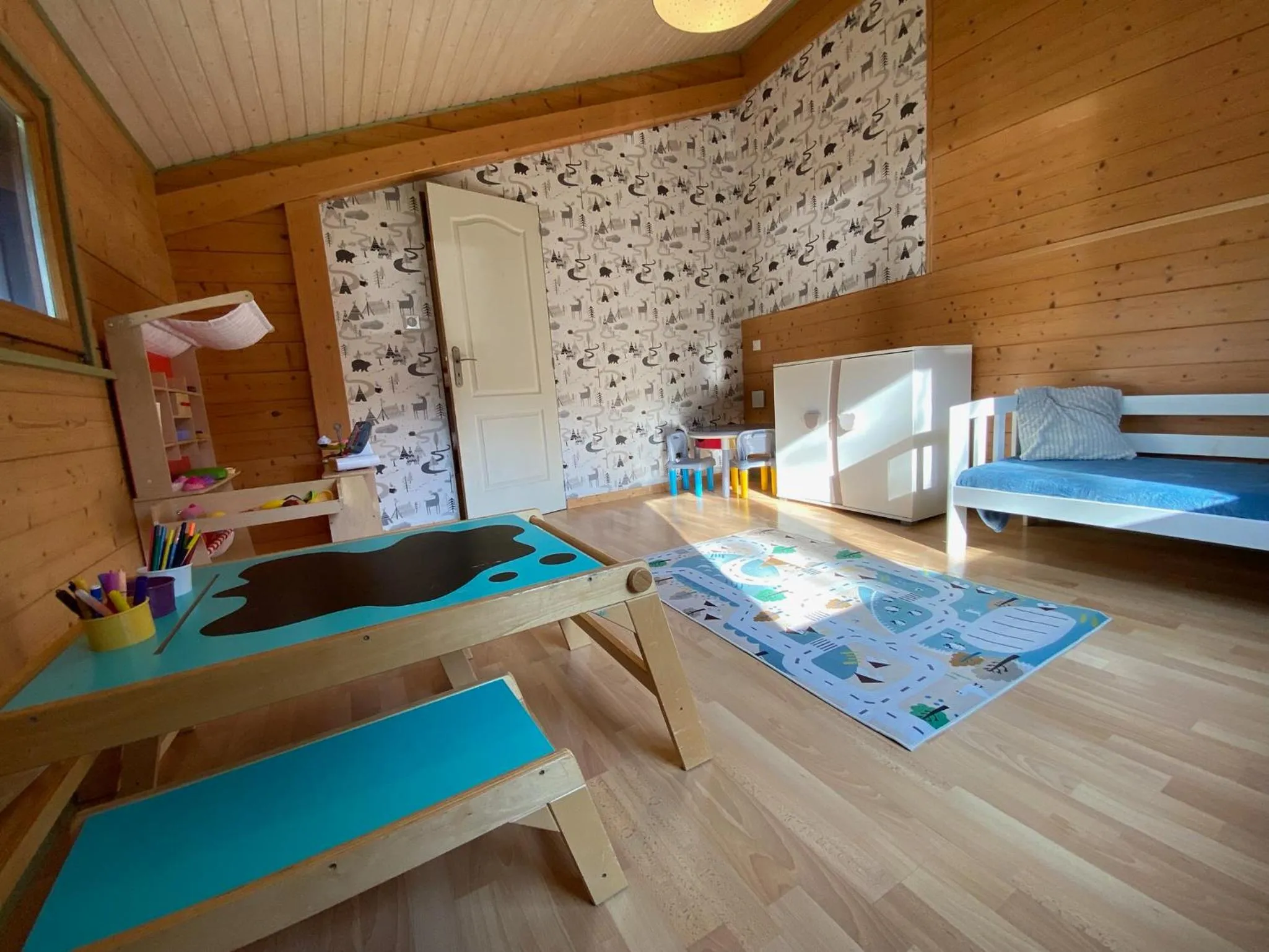 Game Room, Bed in Chalet les Bleuets 12p - babyfoot & Wii