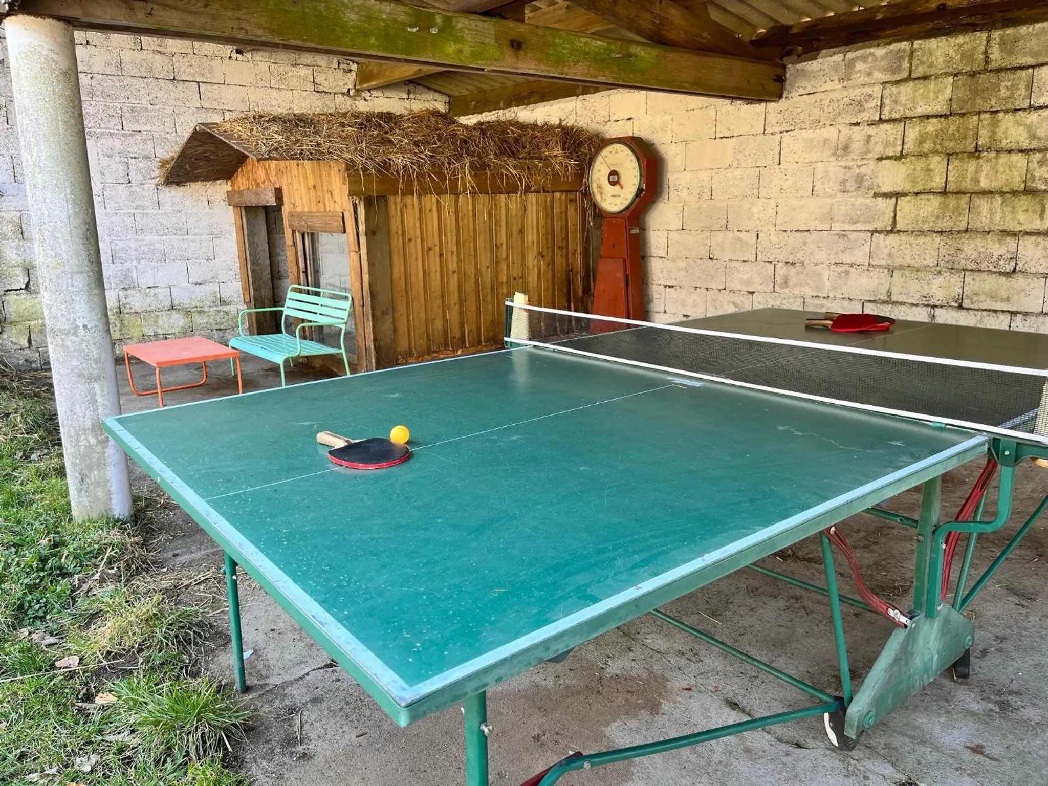 Table tennis in Chalet les Bleuets 12p - babyfoot & Wii