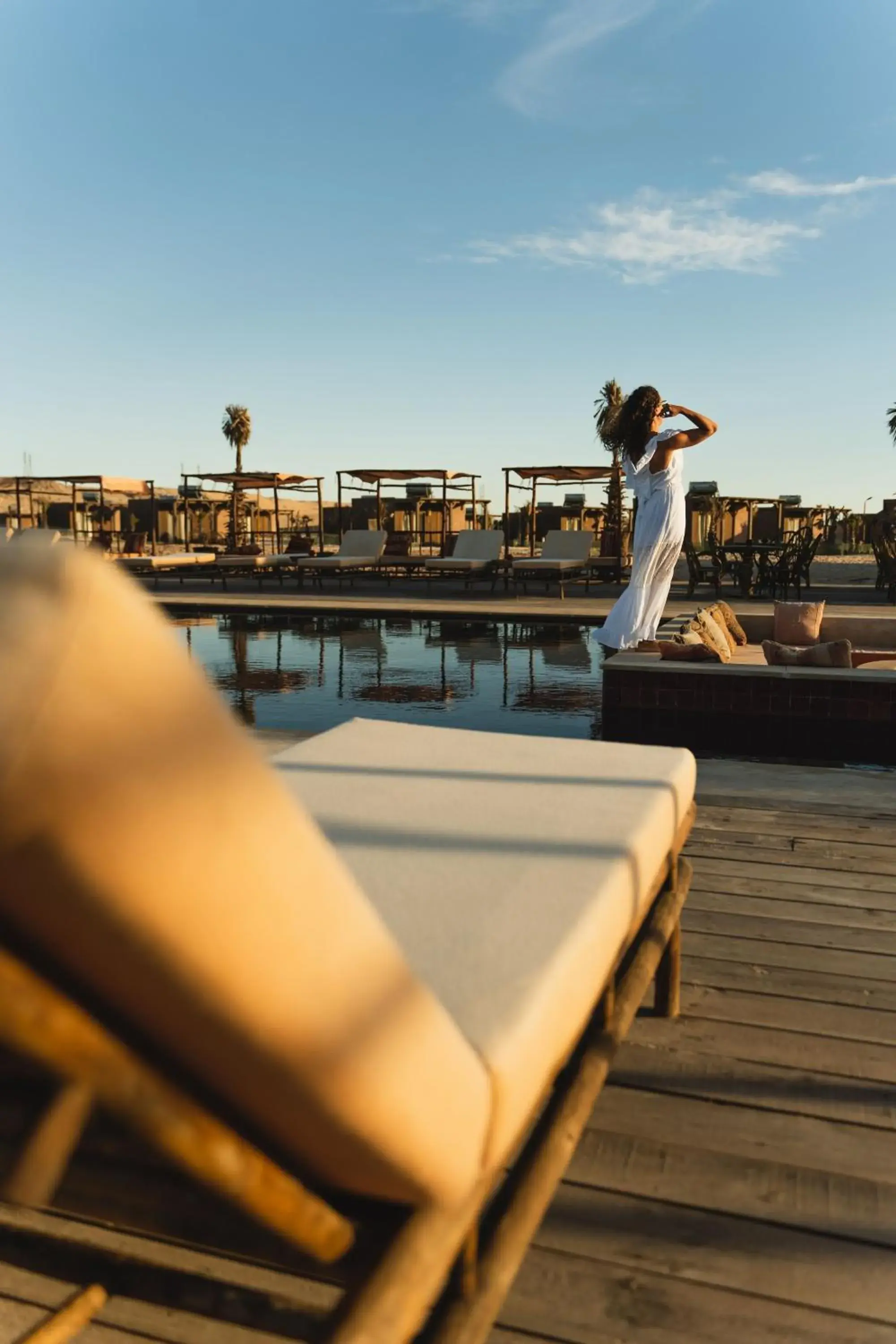 Swimming pool in MIA Dakhla Resort Swimming pool in MIA Dakhla Resort