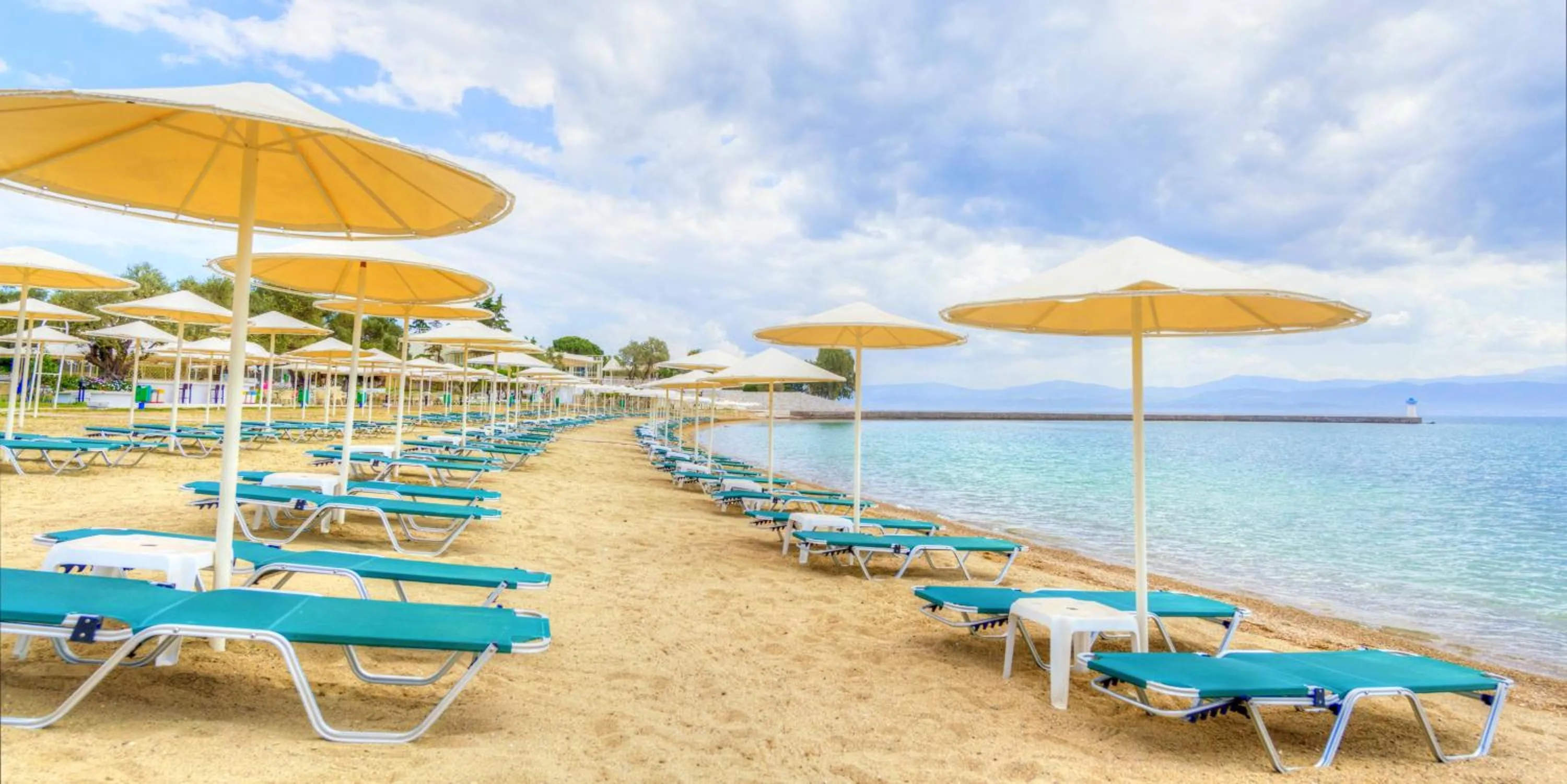 Beach in Palmariva Beach Hotel