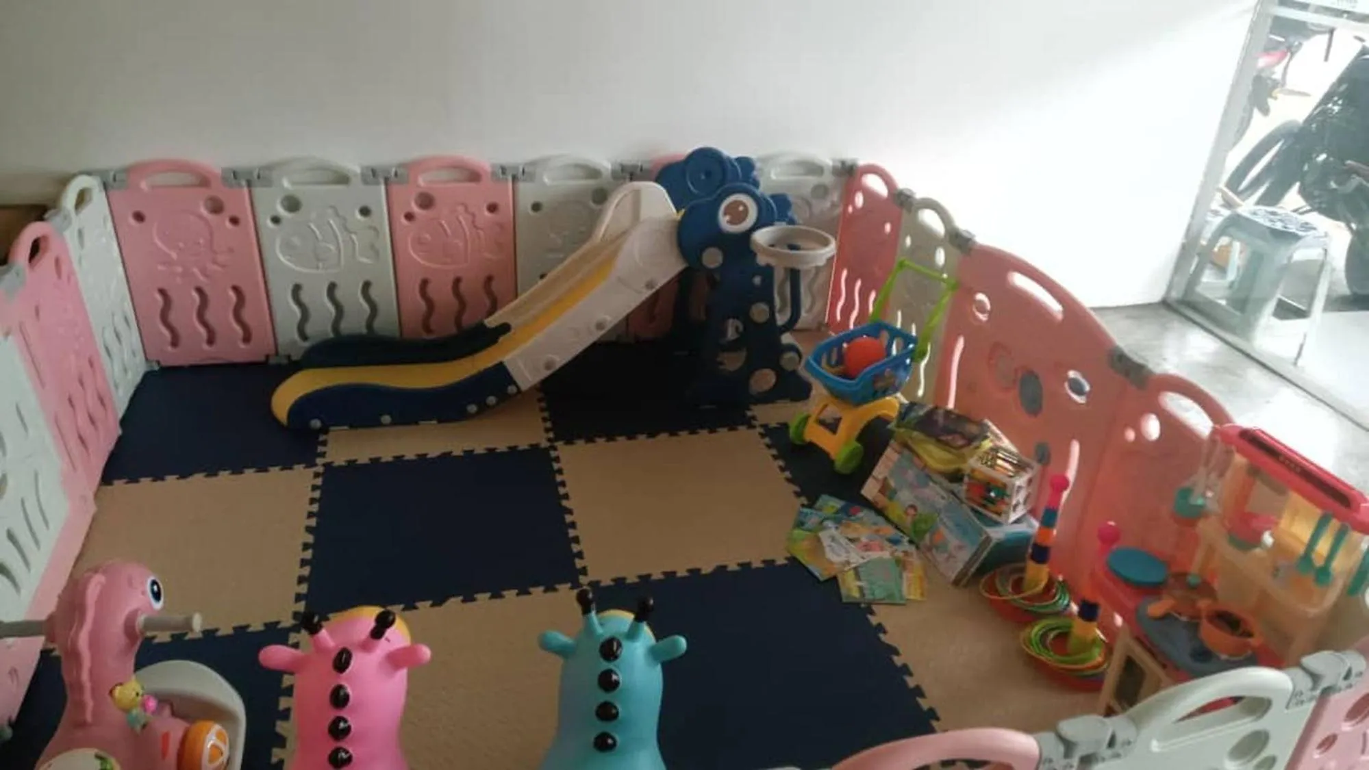 Children play ground in Big Big Hotel