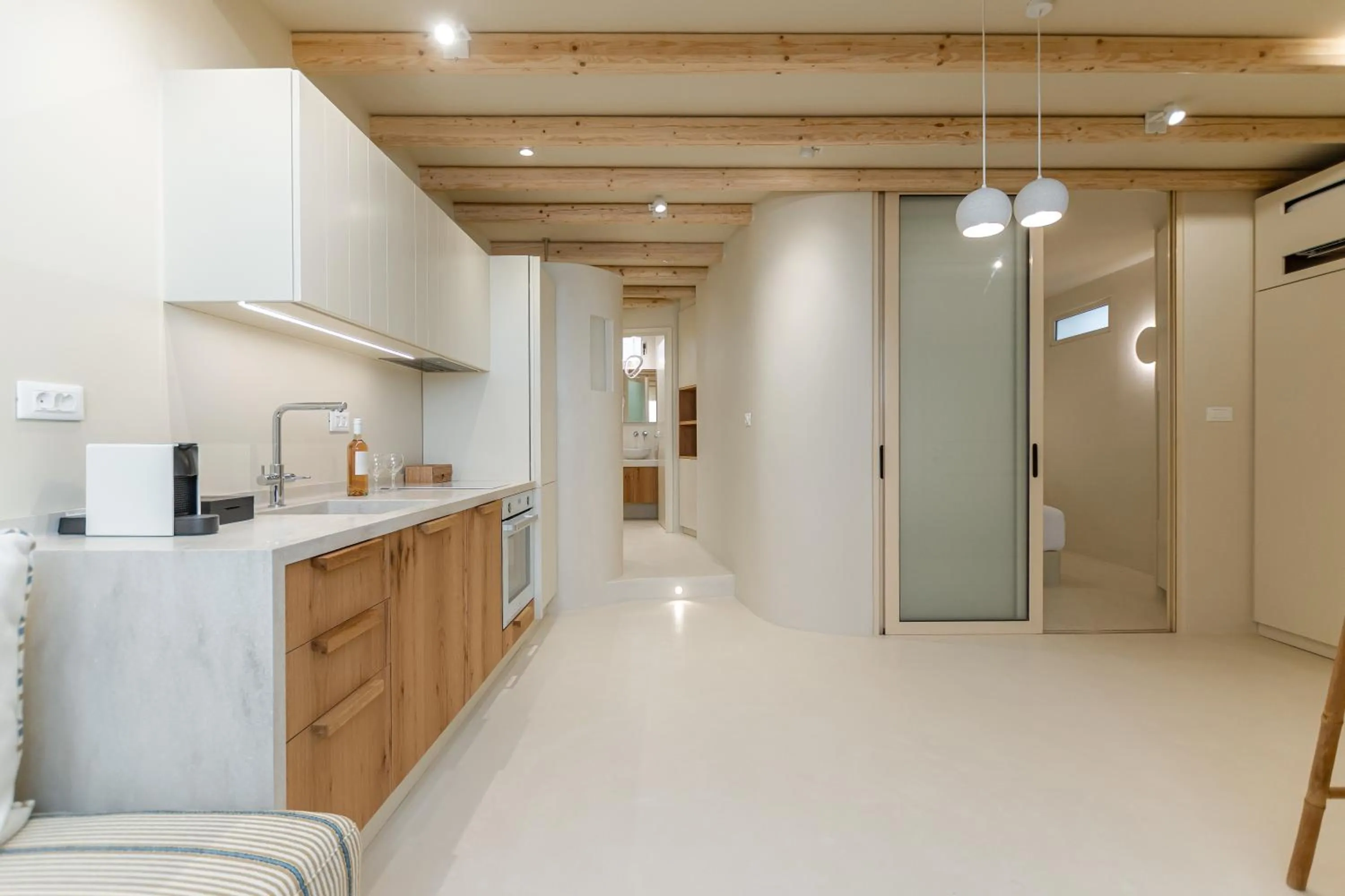 Kitchen or kitchenette in Antony Suites (Adults Only)