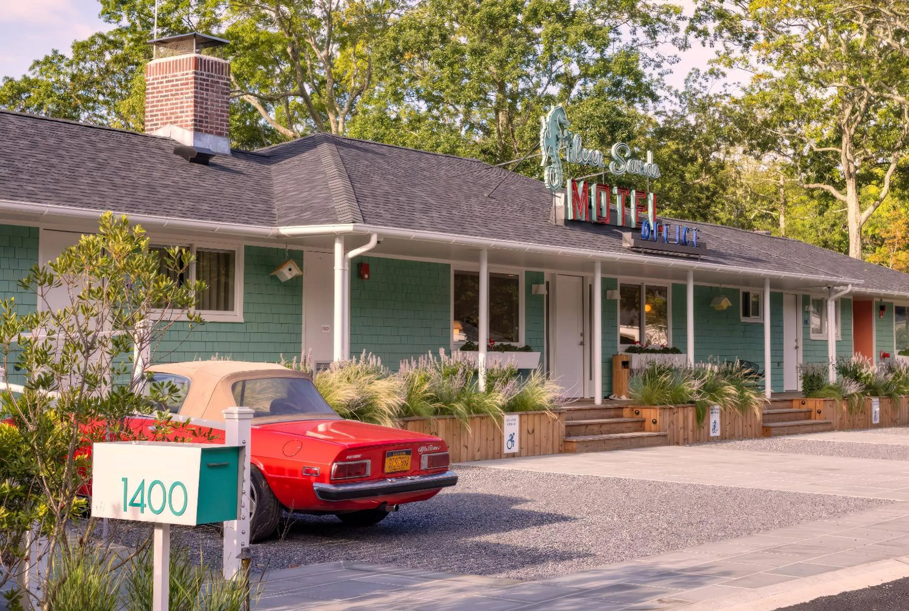 Property building in Silver Sands Motel & Beach Bungalows