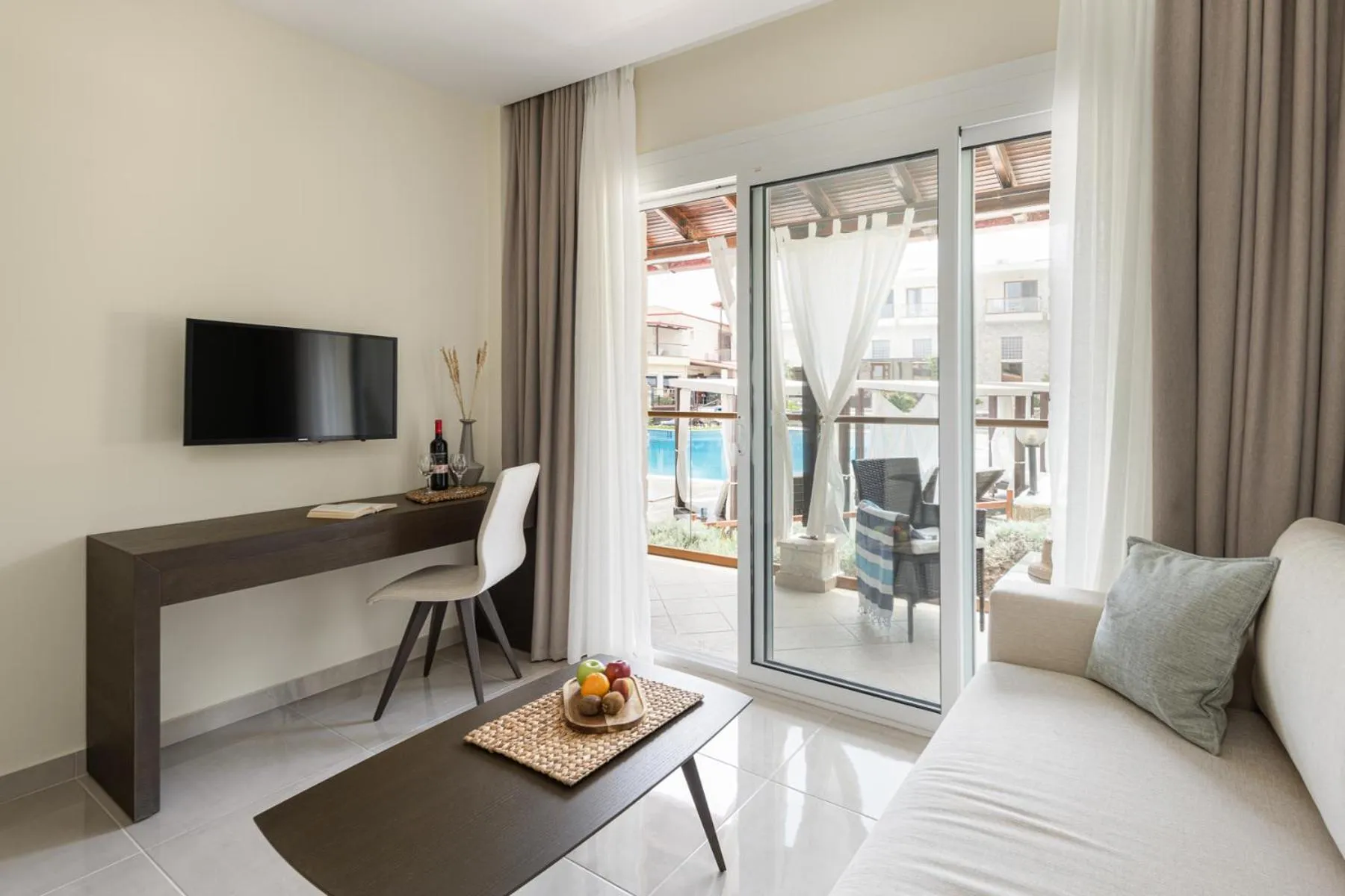 Living room in Blue Bay Halkidiki - Adults Only