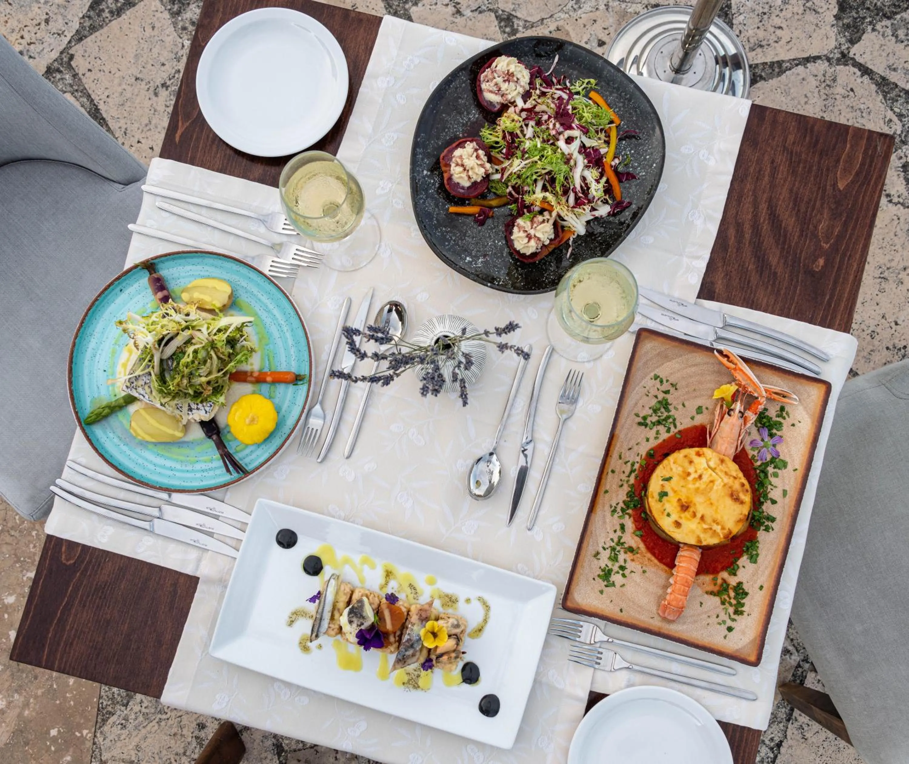 Food in Blue Bay Halkidiki - Adults Only