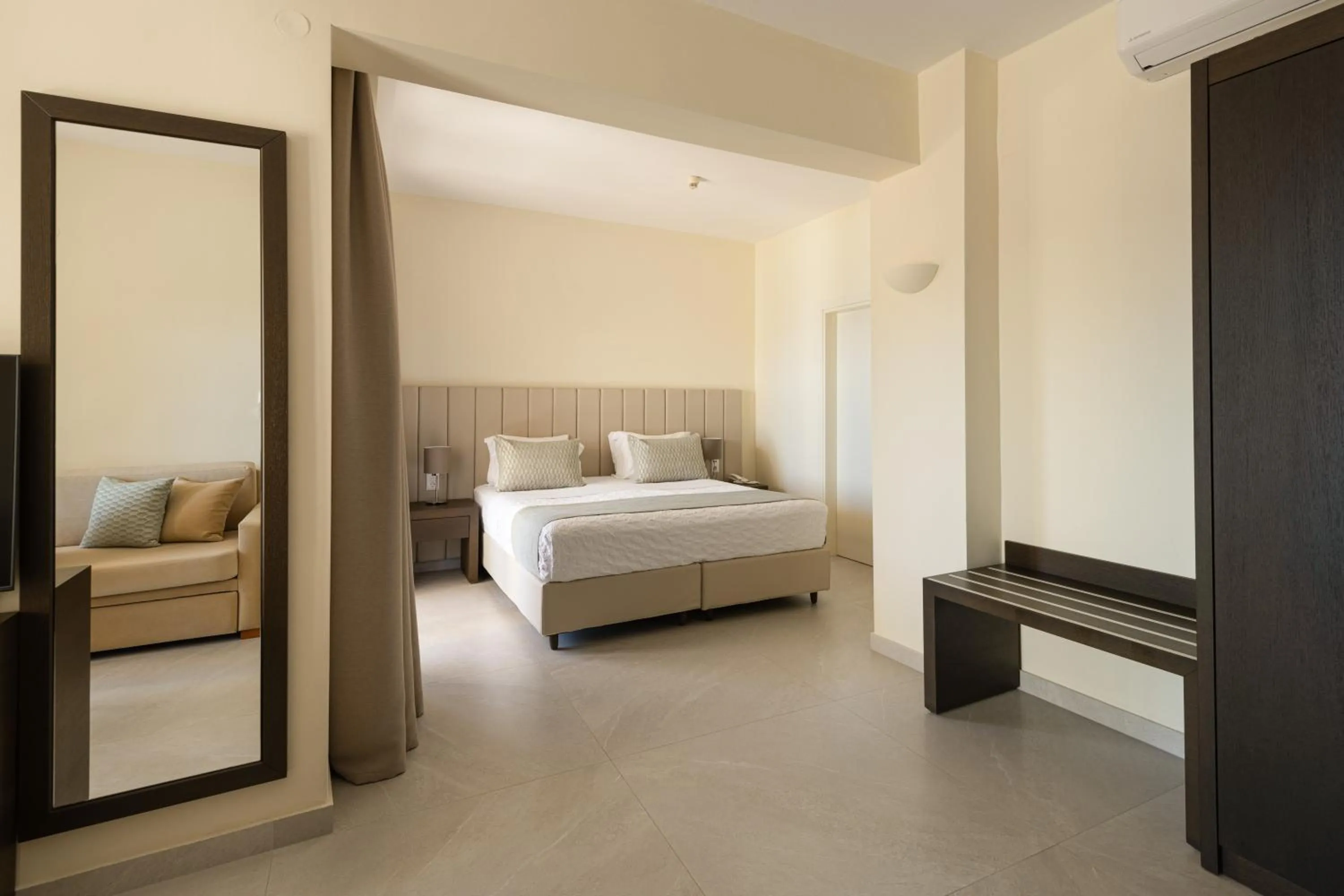 Bedroom, Bed in Blue Bay Halkidiki - Adults Only