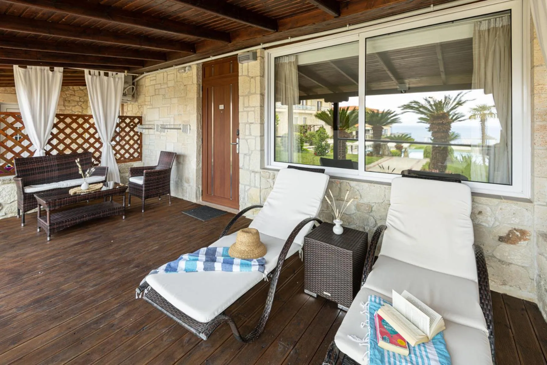 Balcony/Terrace in Blue Bay Halkidiki - Adults Only
