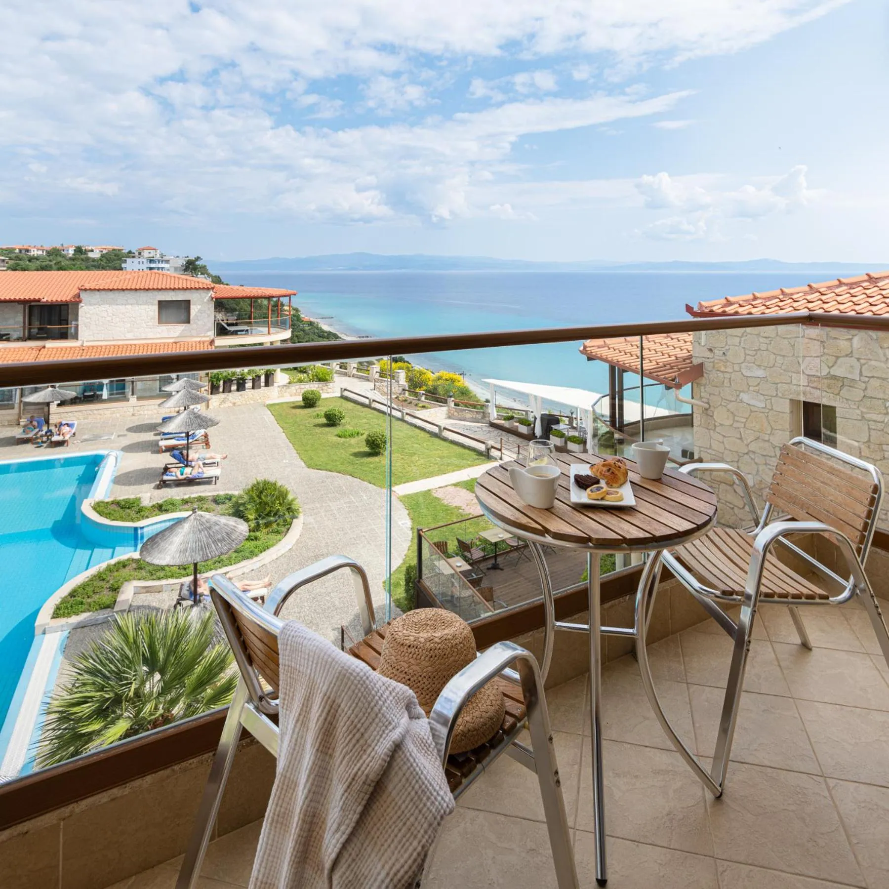 Balcony/Terrace in Blue Bay Halkidiki - Adults Only