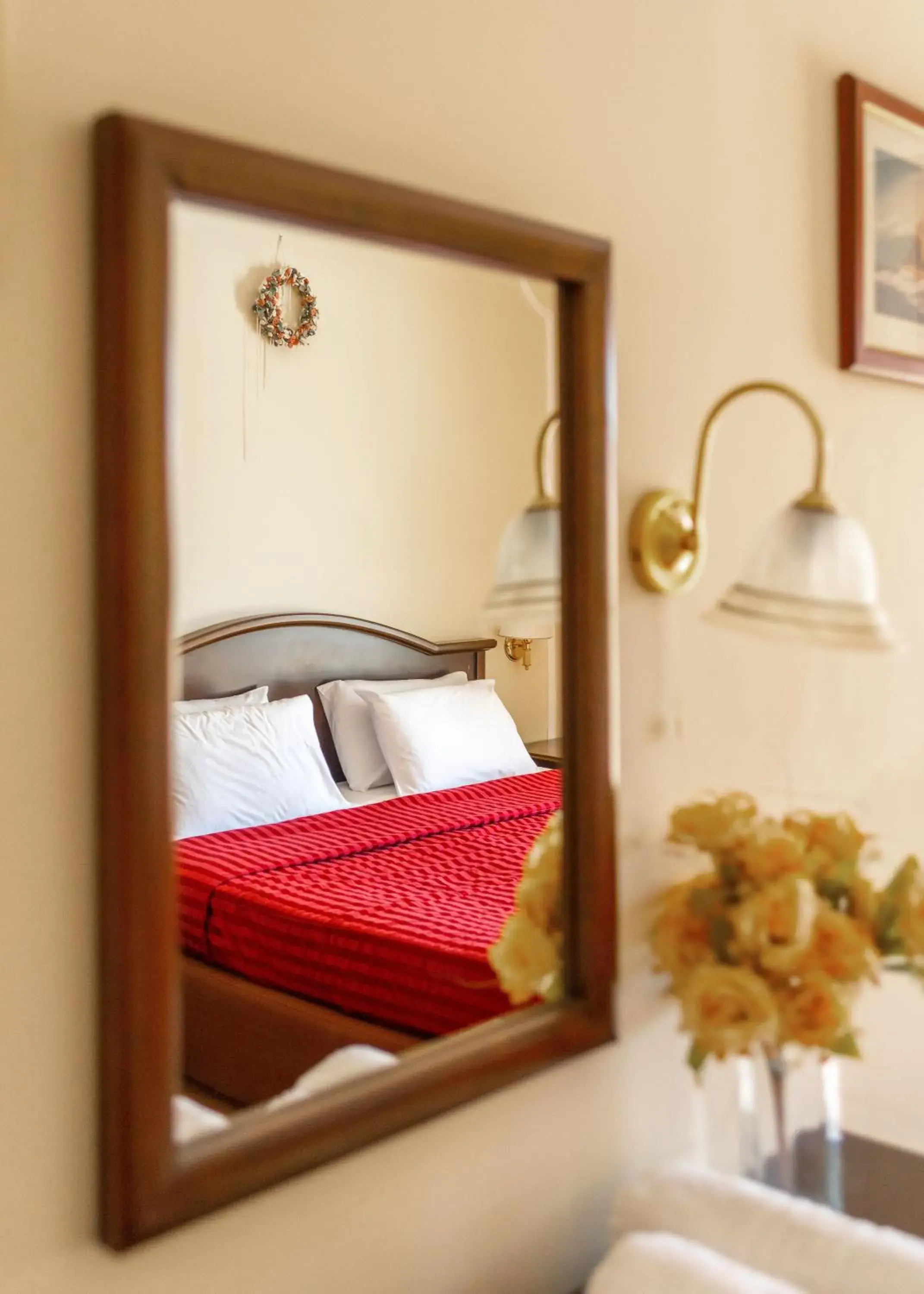 Decorative detail, Bed in Corfu Secret Decorative detail, Bed in Corfu Secret