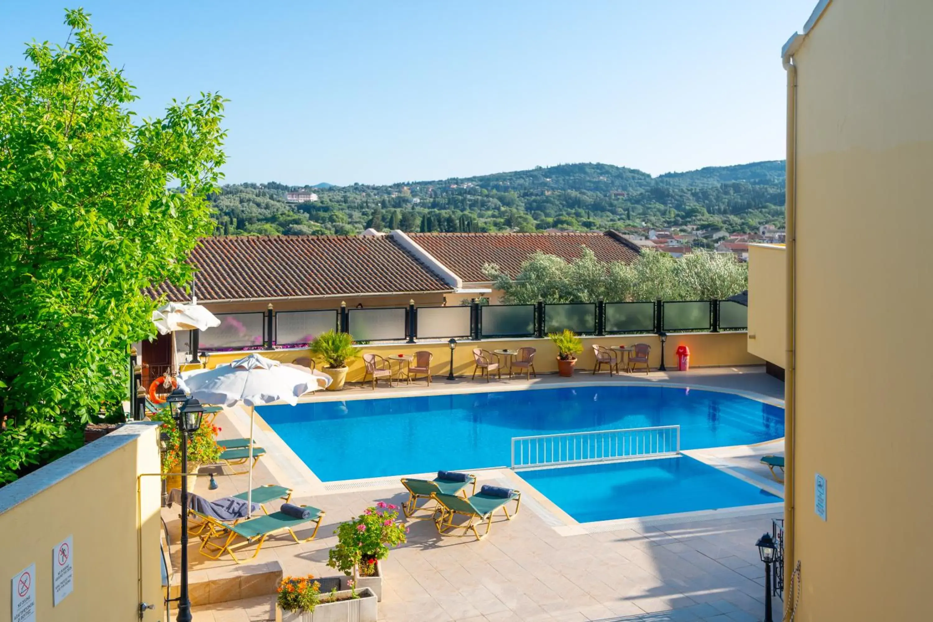 Swimming pool in Corfu Secret Swimming pool in Corfu Secret