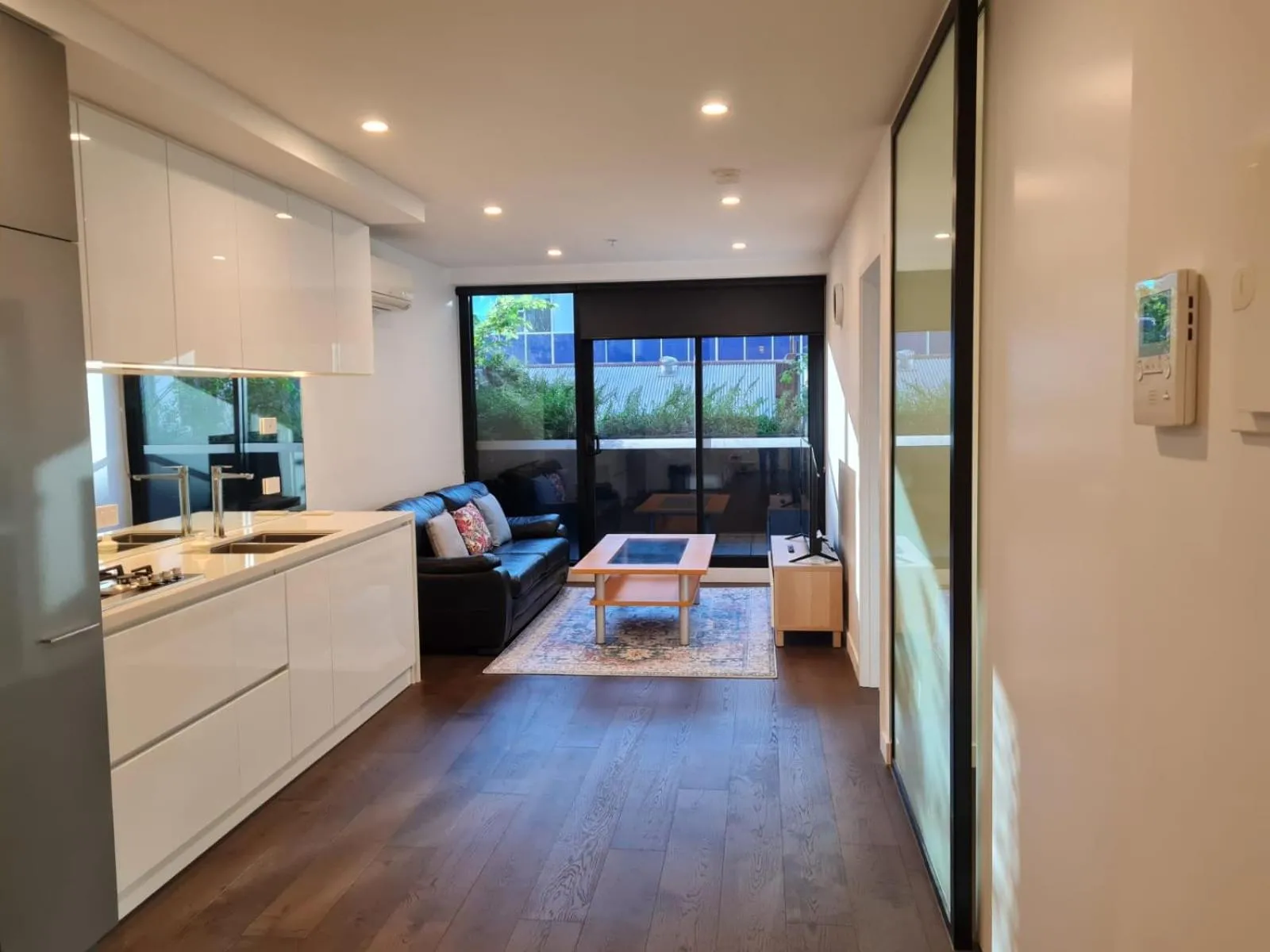 Kitchen or kitchenette in Two Bedroom Apartment in North Melbourne
