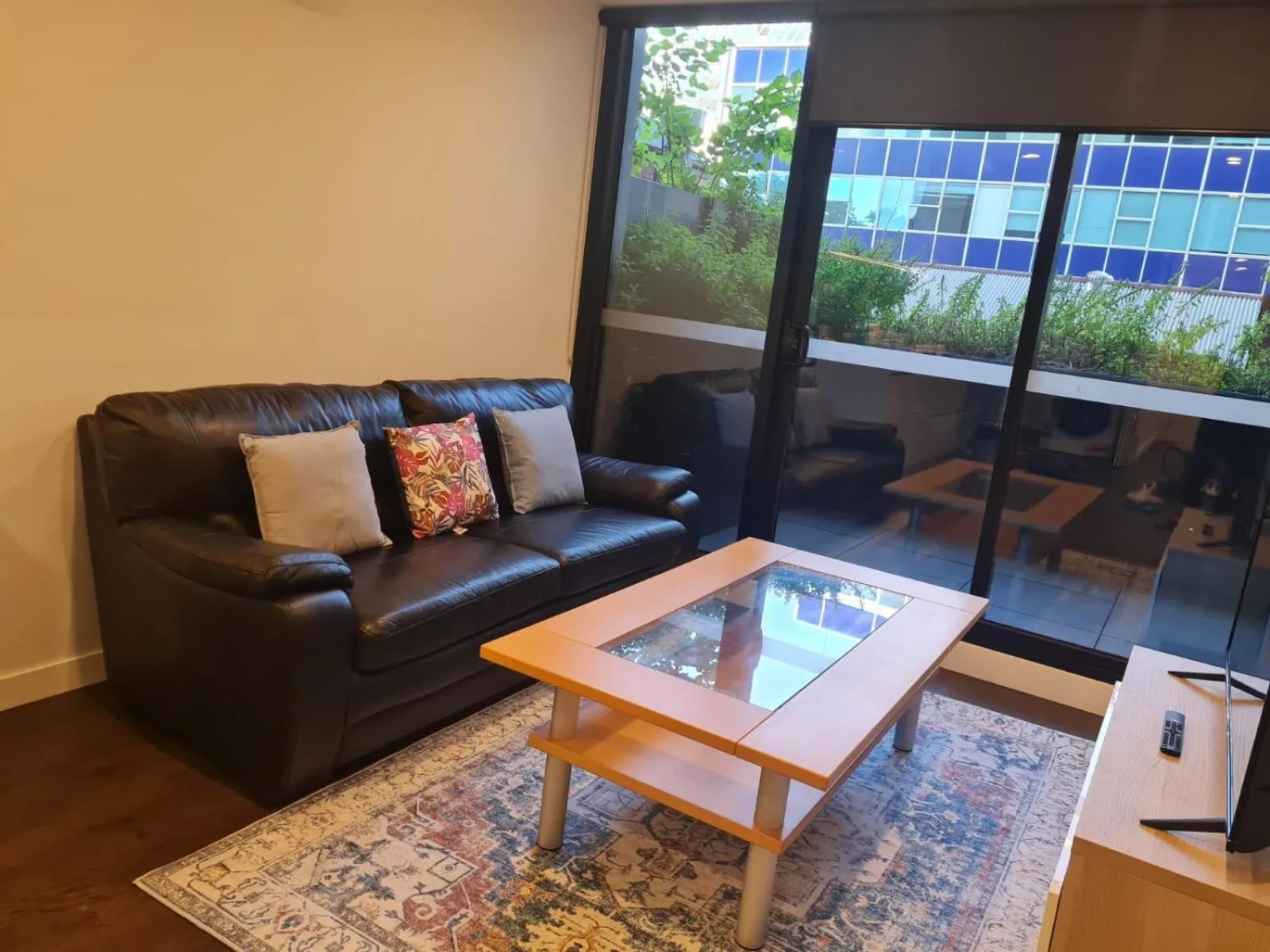 Living room in Two Bedroom Apartment in North Melbourne