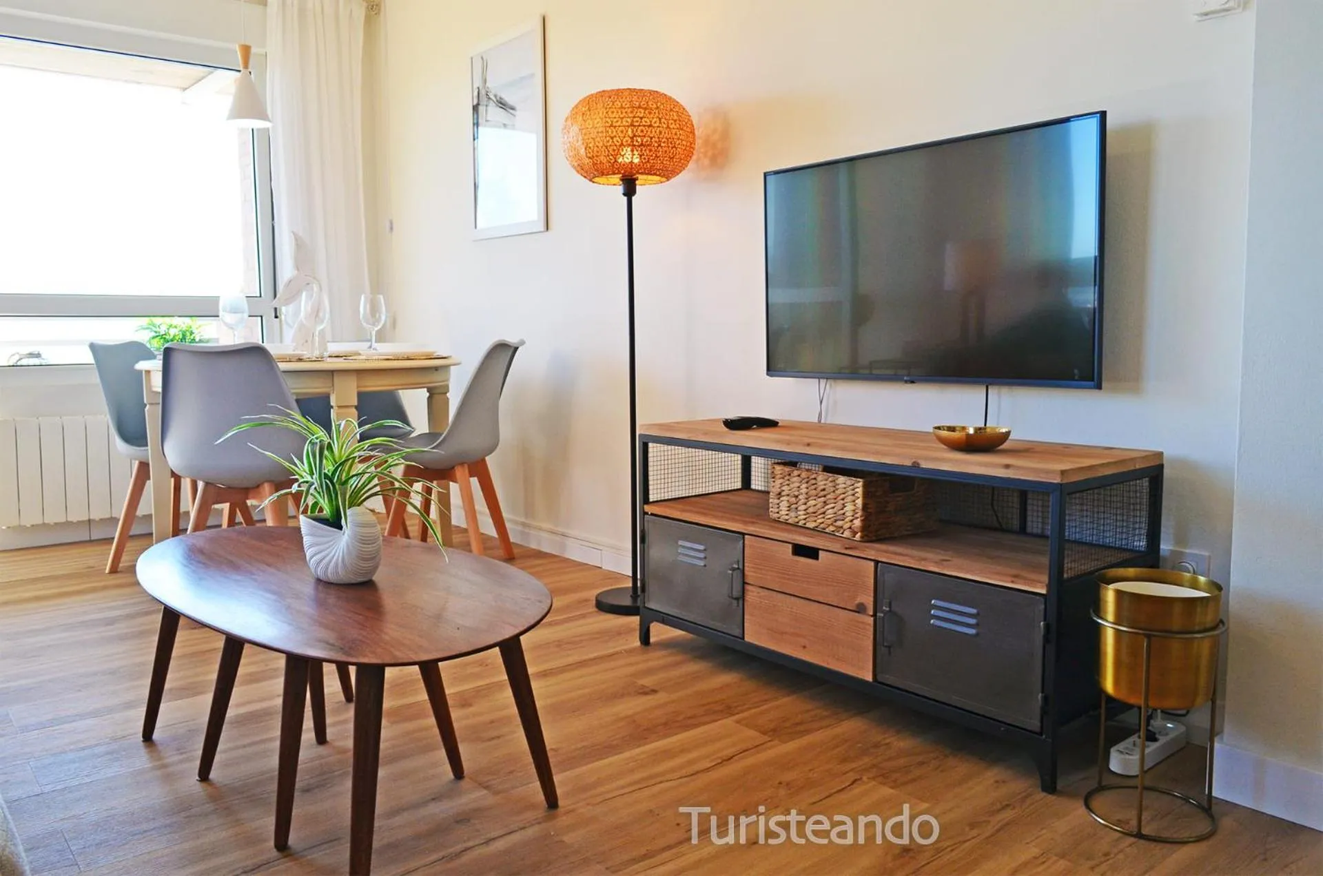 TV and multimedia in Dúplex ANANDA, vistas impresionantes con parking y piscina comunitaria