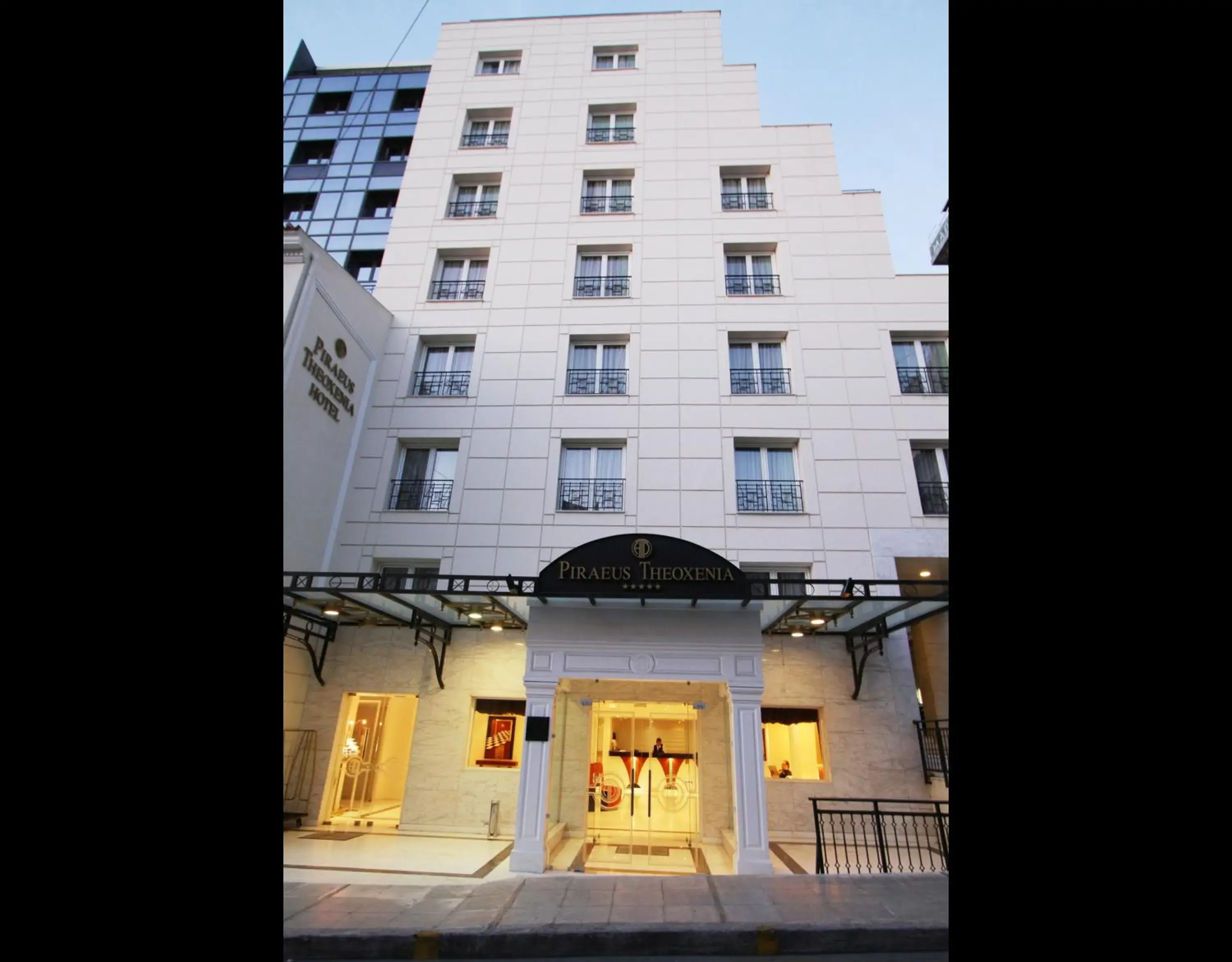 Property building in Piraeus Theoxenia Hotel Property building in Piraeus Theoxenia Hotel