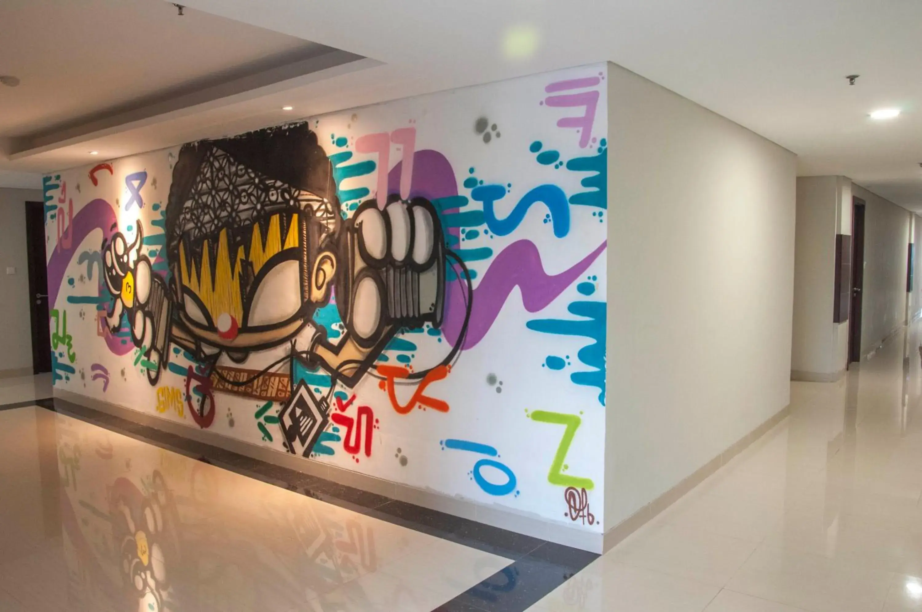 Decorative detail in Skyland City Hotel Jatinangor Decorative detail in Skyland City Hotel Jatinangor