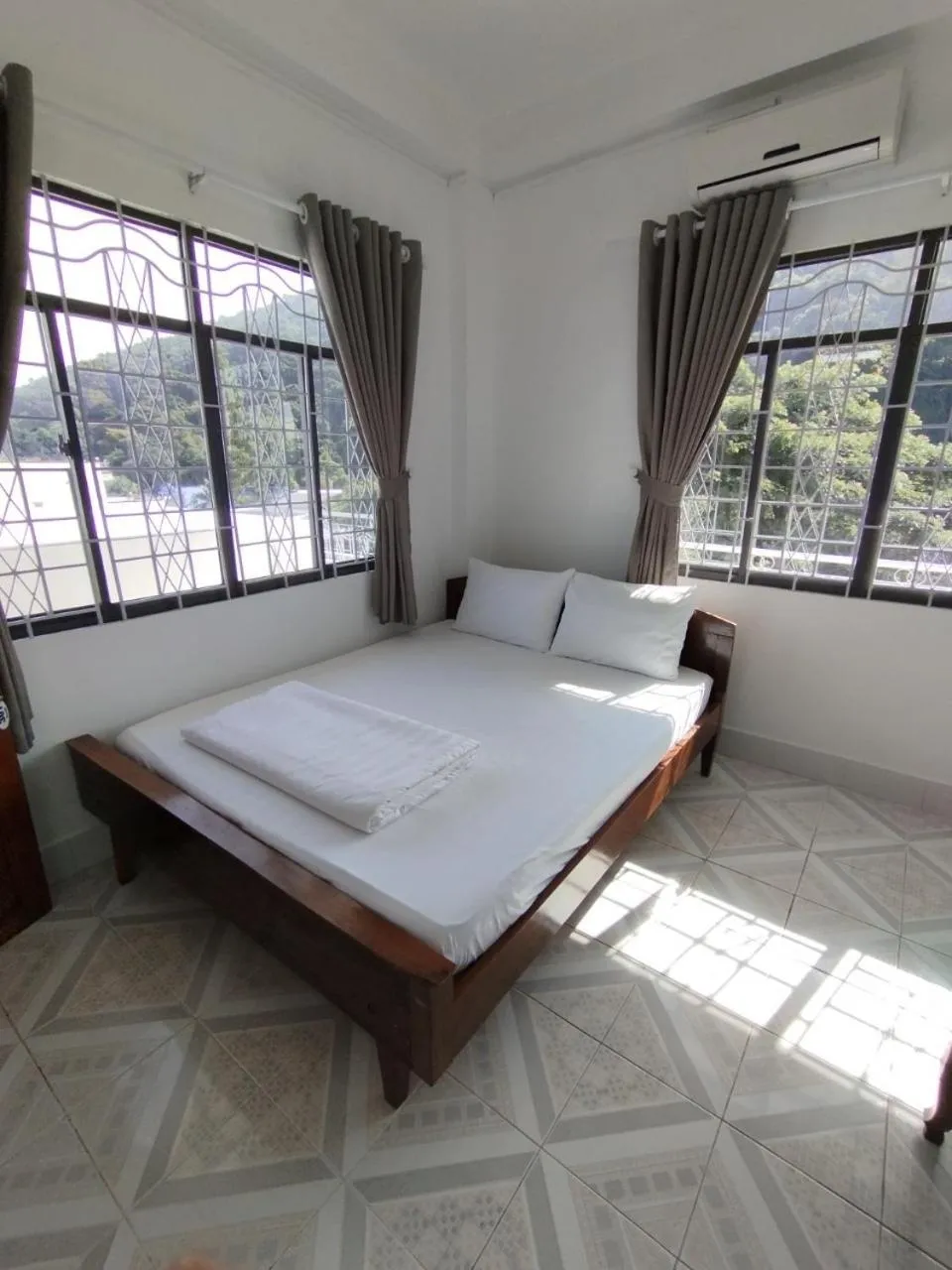 Bed in Nhà Nghỉ SAO MAI