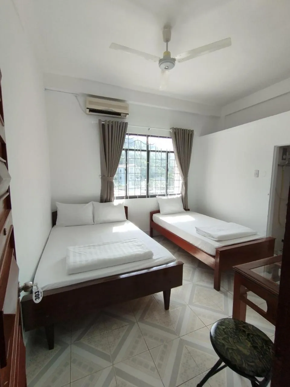 Bed in Nhà Nghỉ SAO MAI