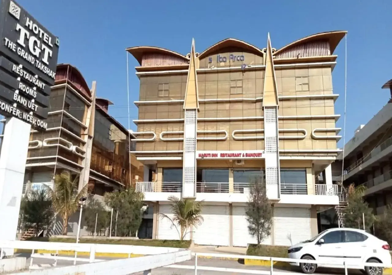 Property building in The Grand Takshak Hotel Property building in The Grand Takshak Hotel