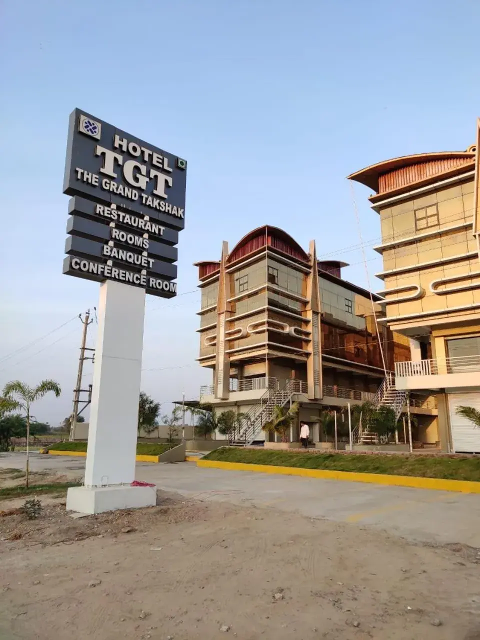 Property building in The Grand Takshak Hotel Property building in The Grand Takshak Hotel