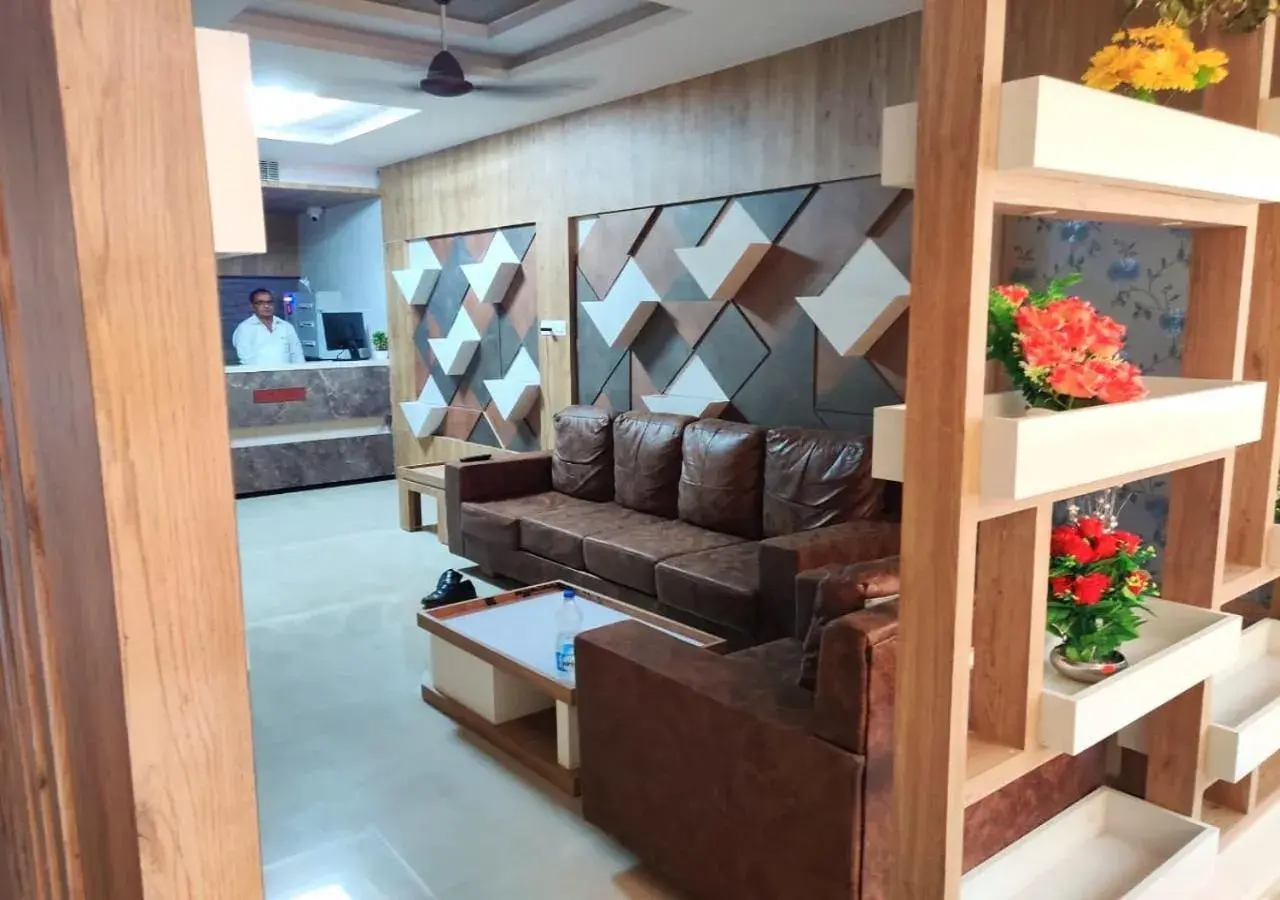 Lobby or reception in The Grand Takshak Hotel Lobby or reception in The Grand Takshak Hotel