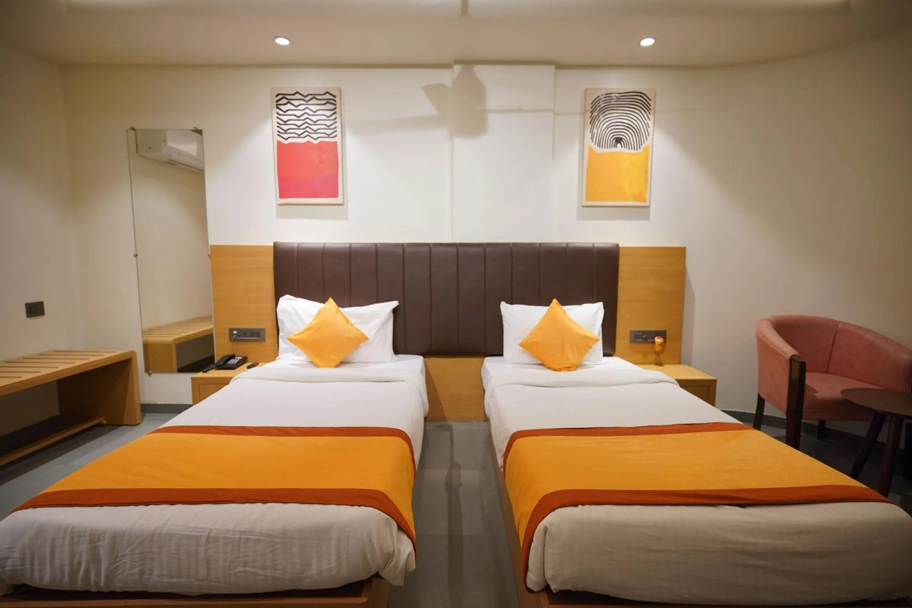 Bedroom, Bed in Indus Suites