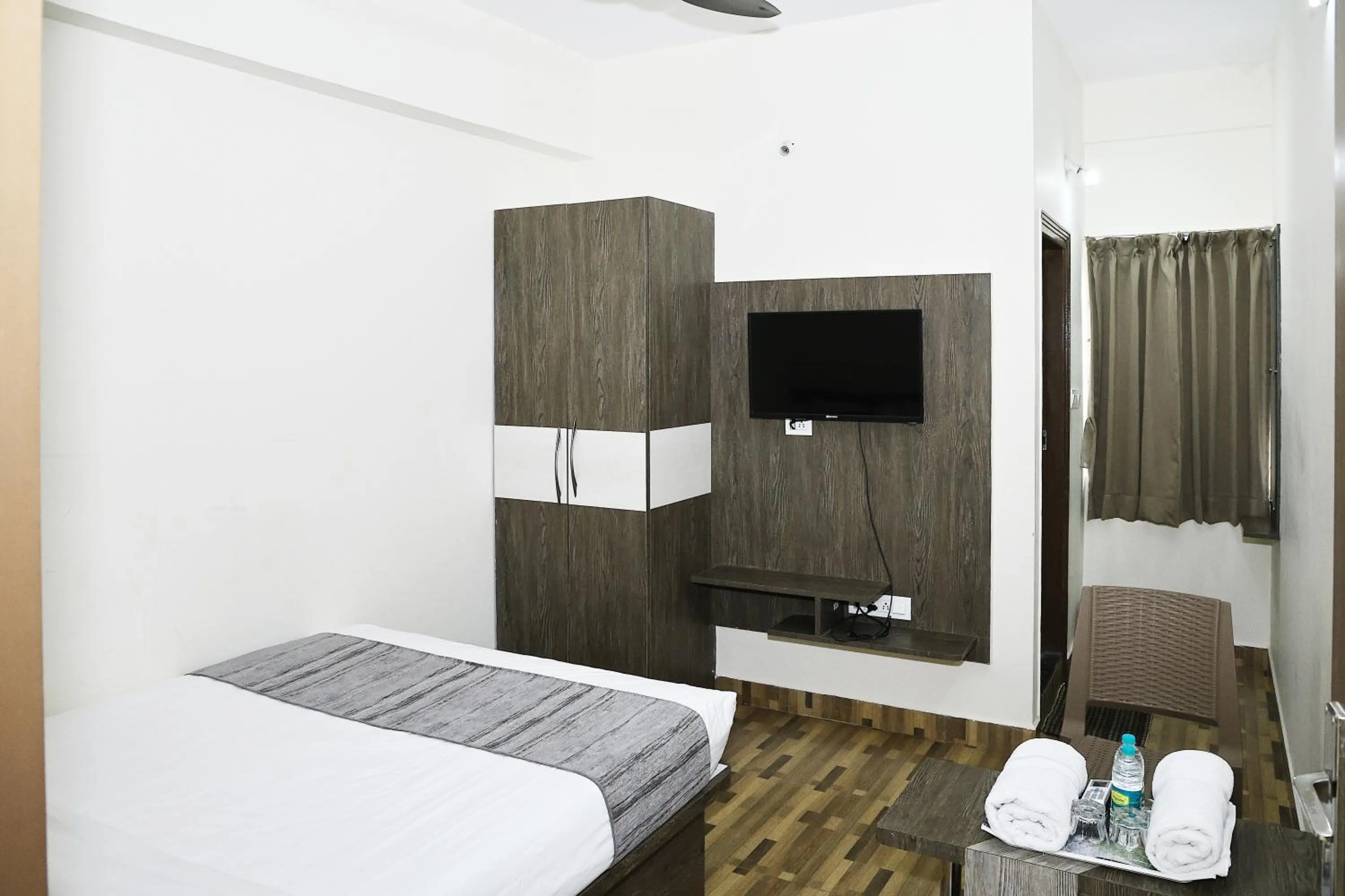 Bed in Hotel JP Grand