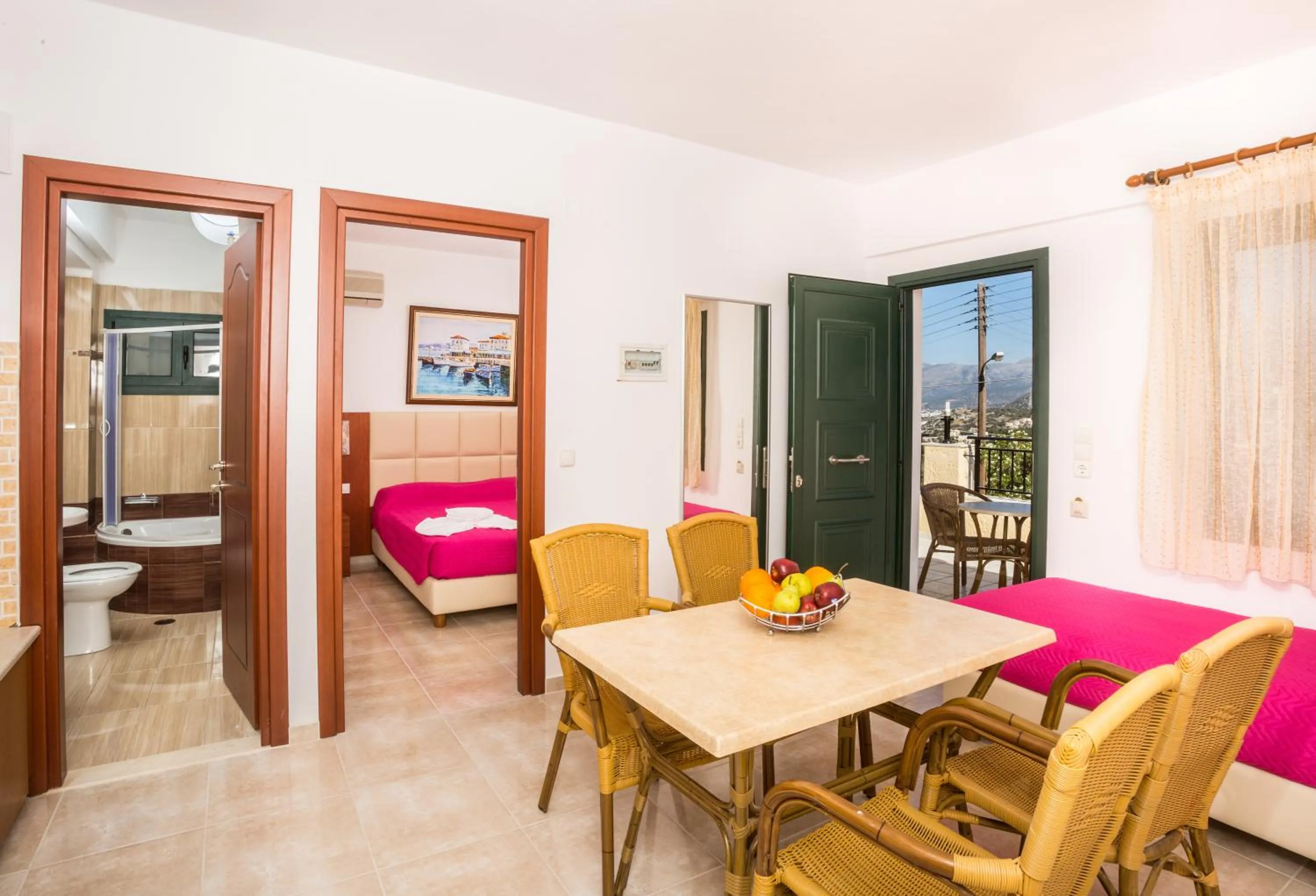 Kitchen or kitchenette in Mariamare apts