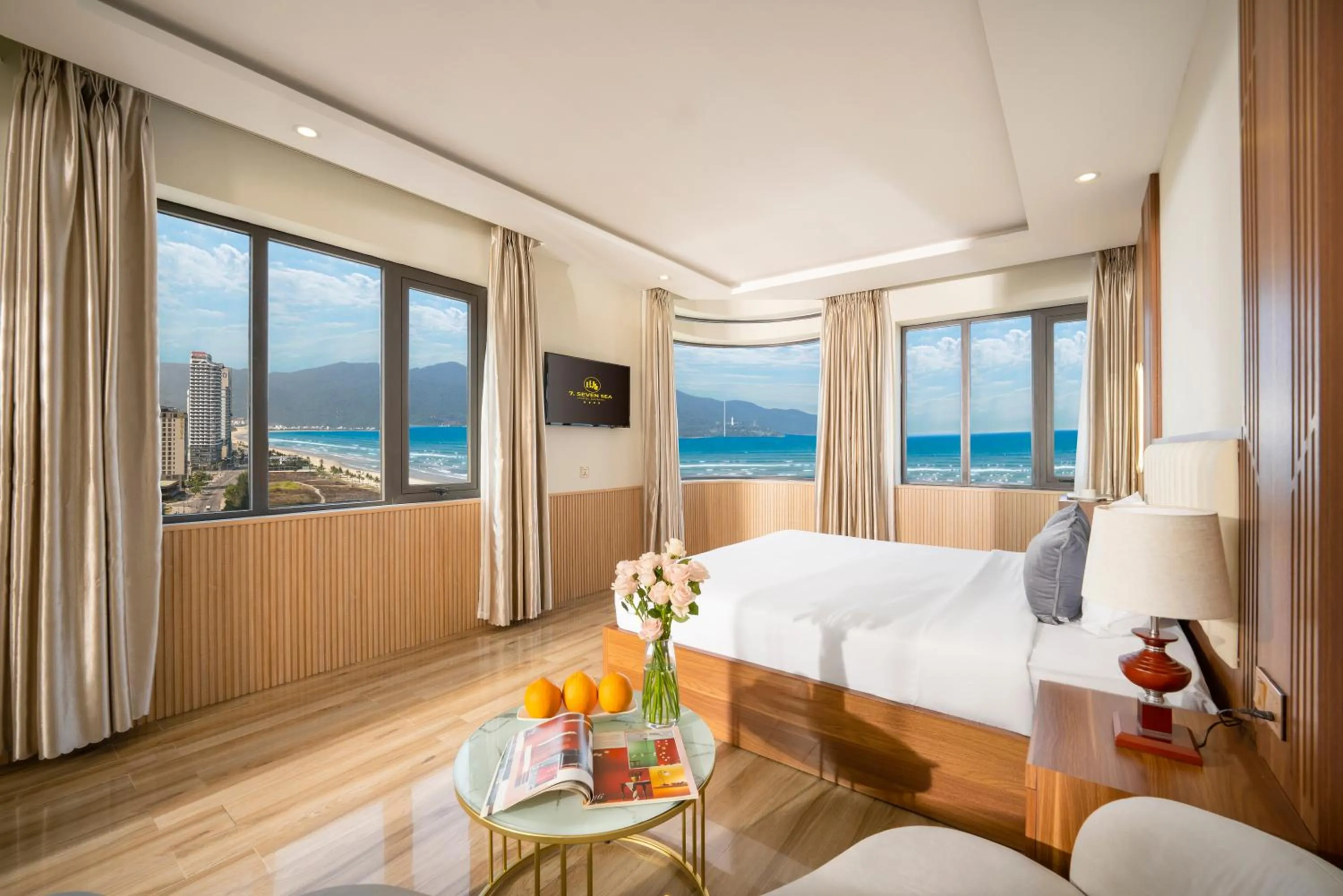 Sea view, Bed in 7 Seven Sea Hotel