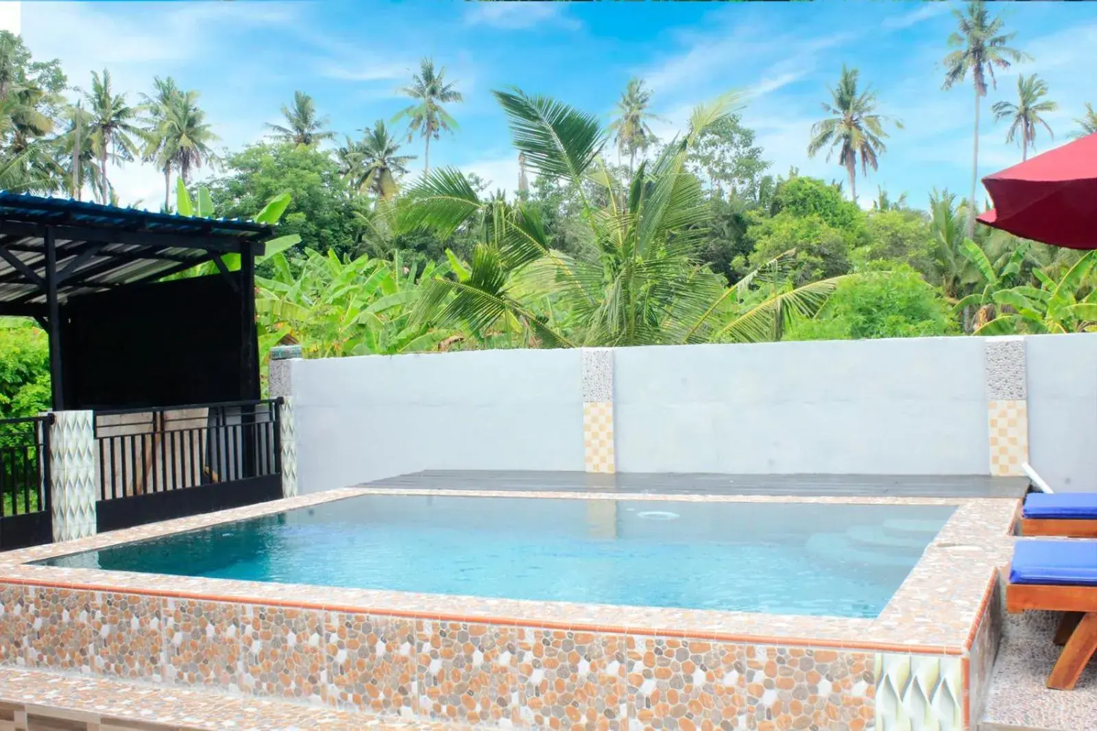 Swimming pool in Sekar Kuning Villa Swimming pool in Sekar Kuning Villa