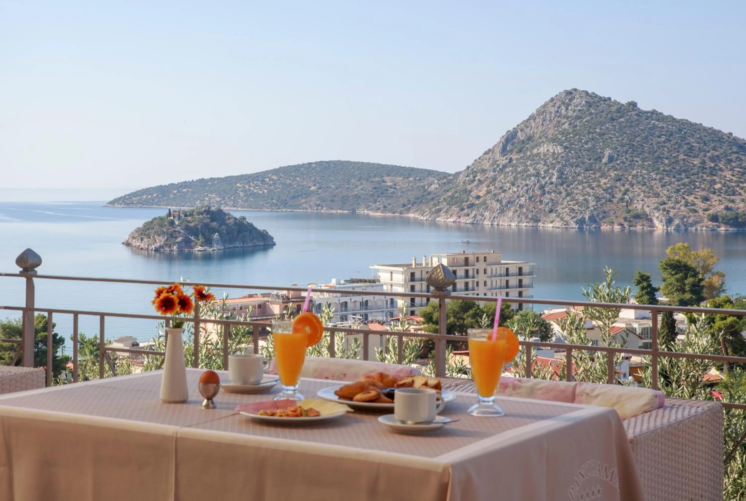 Continental breakfast in Hotel Apartments Panorama