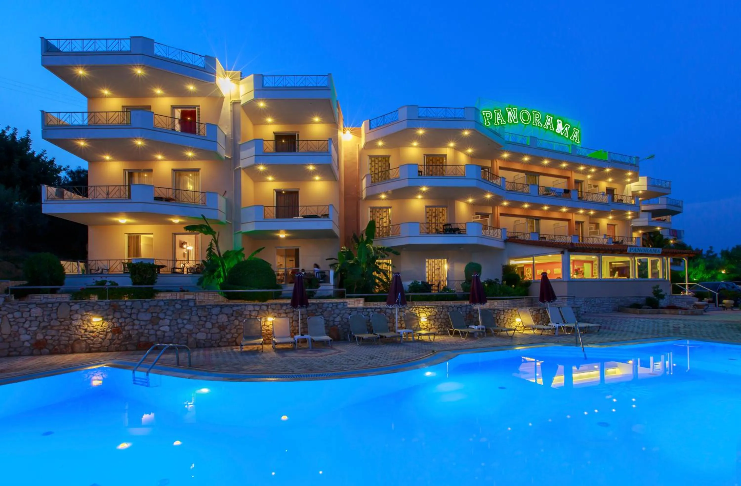 Property building in Hotel Apartments Panorama